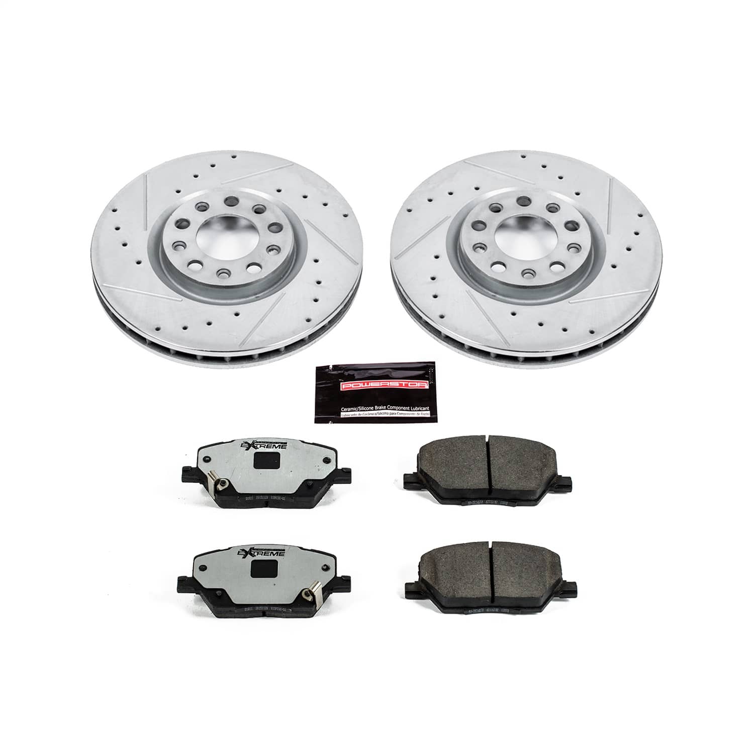 Power Stop - K7299-36 - Front - Disc Brake Pad and Rotor Kit