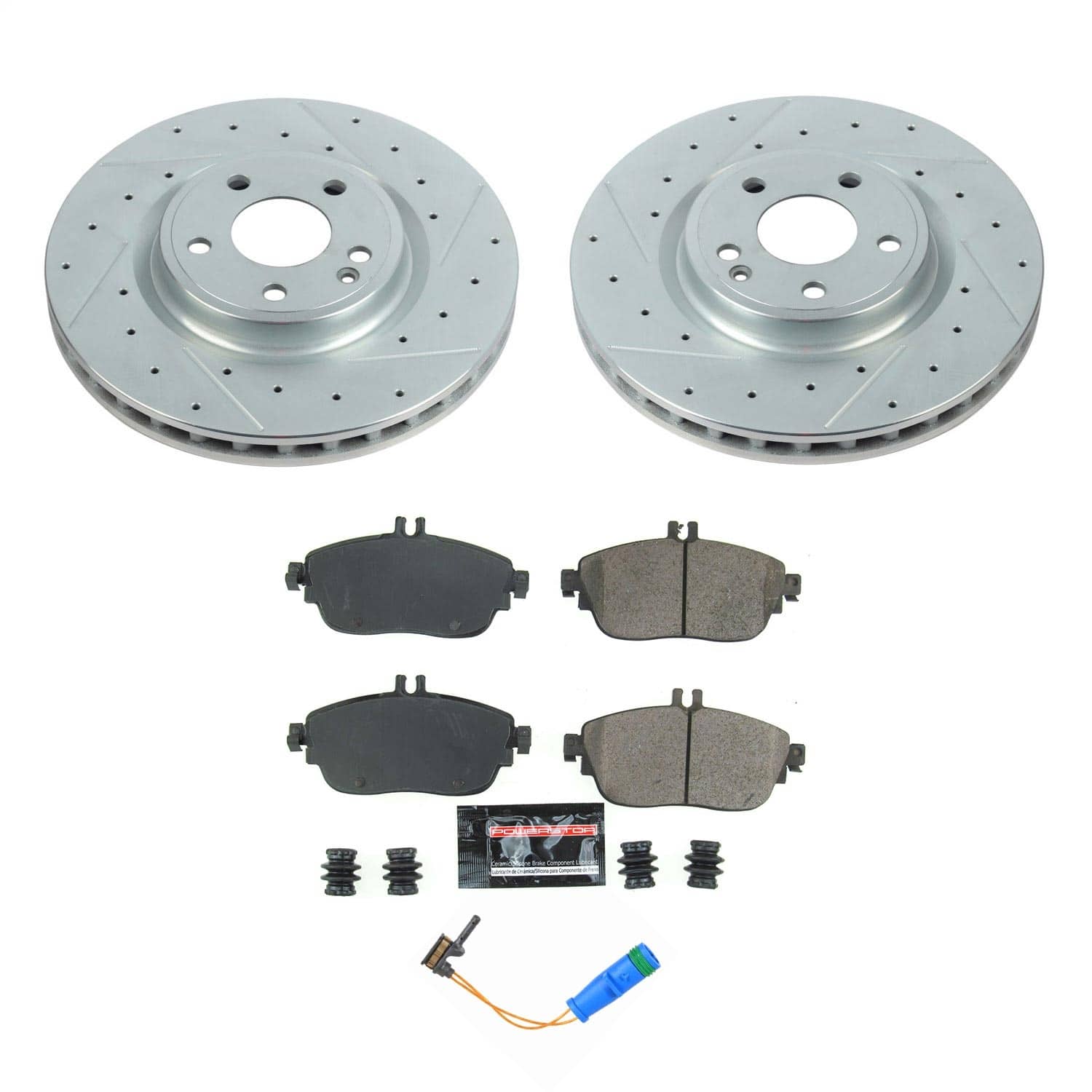 Power Stop - K7674 - Front - Disc Brake Pad and Rotor Kit