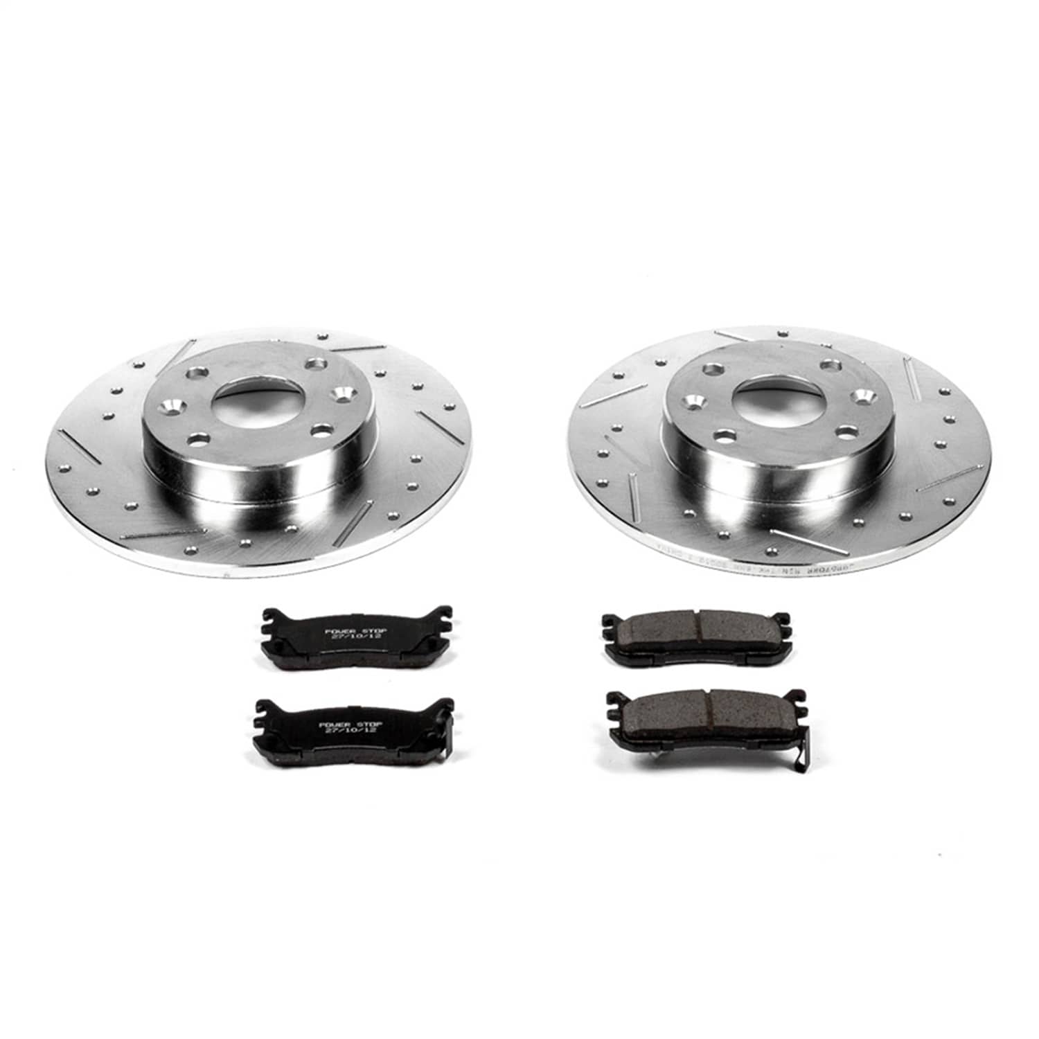Power Stop - K772 - Rear - Disc Brake Pad and Rotor Kit