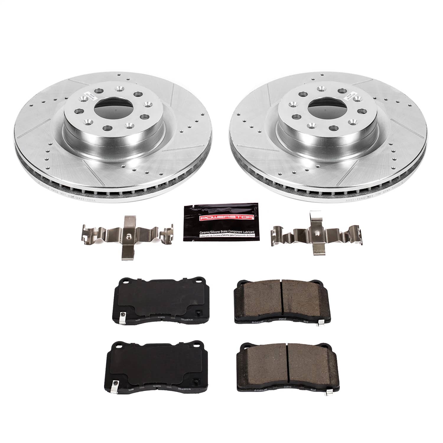 Power Stop - K7777 - Front - Disc Brake Pad and Rotor Kit