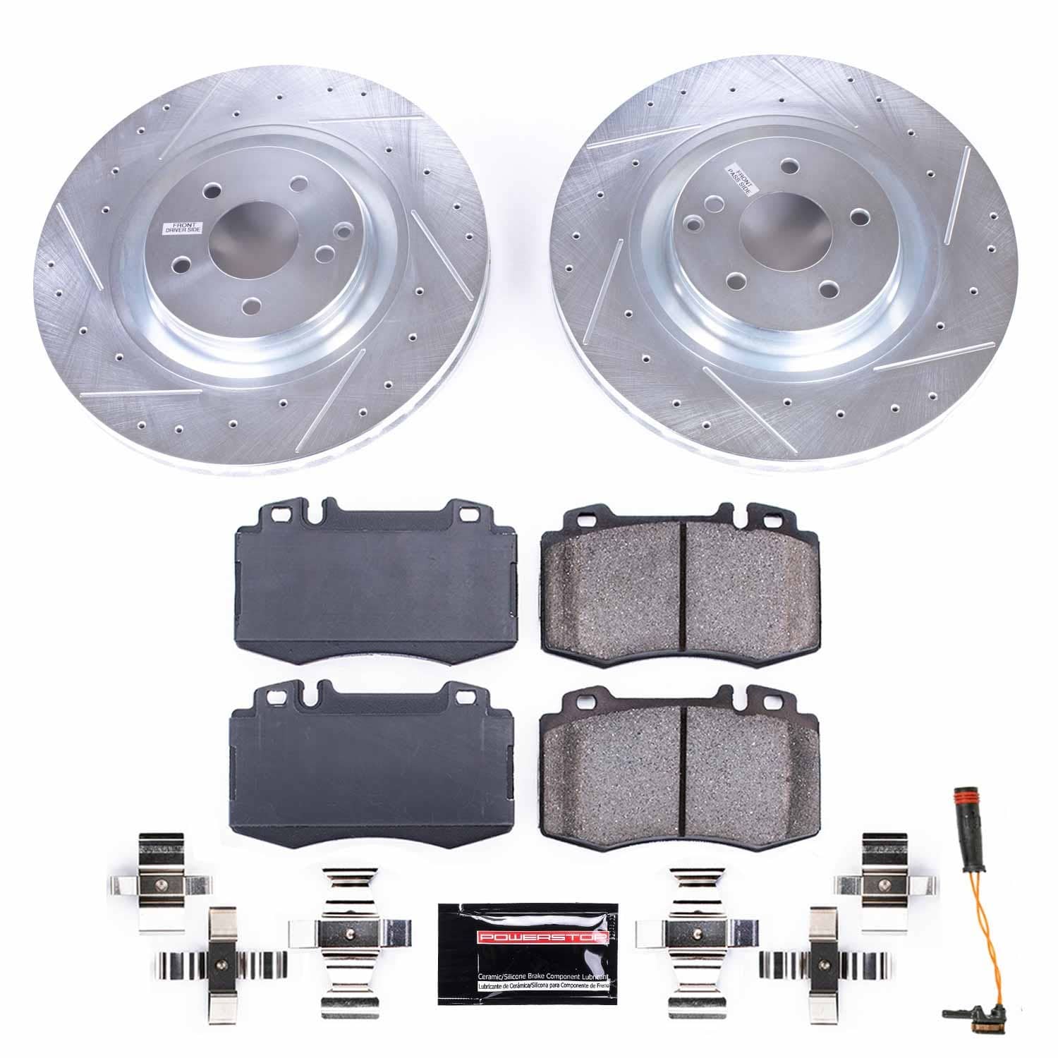 Power Stop - K7788 - Front - Disc Brake Pad and Rotor Kit