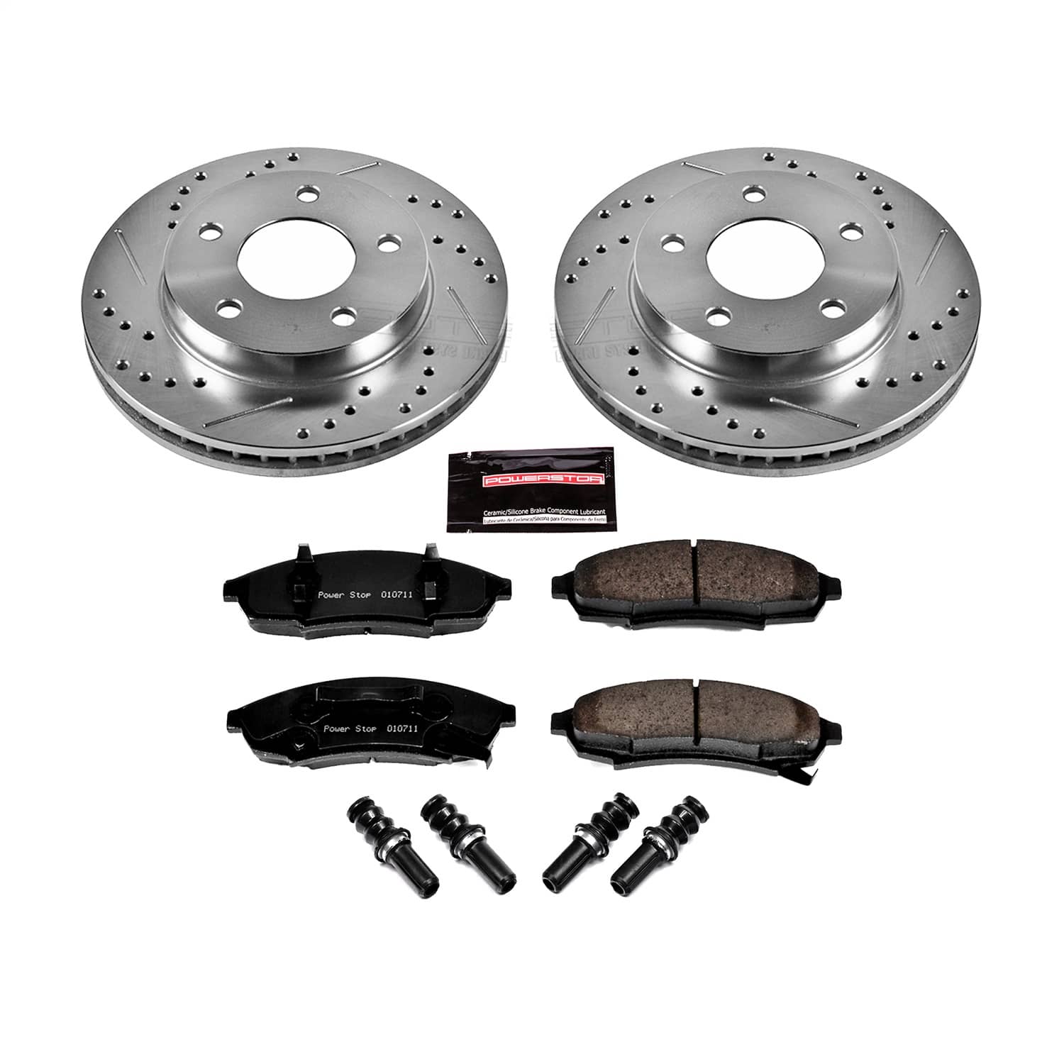 Power Stop - K7794 - Front - Disc Brake Pad and Rotor Kit
