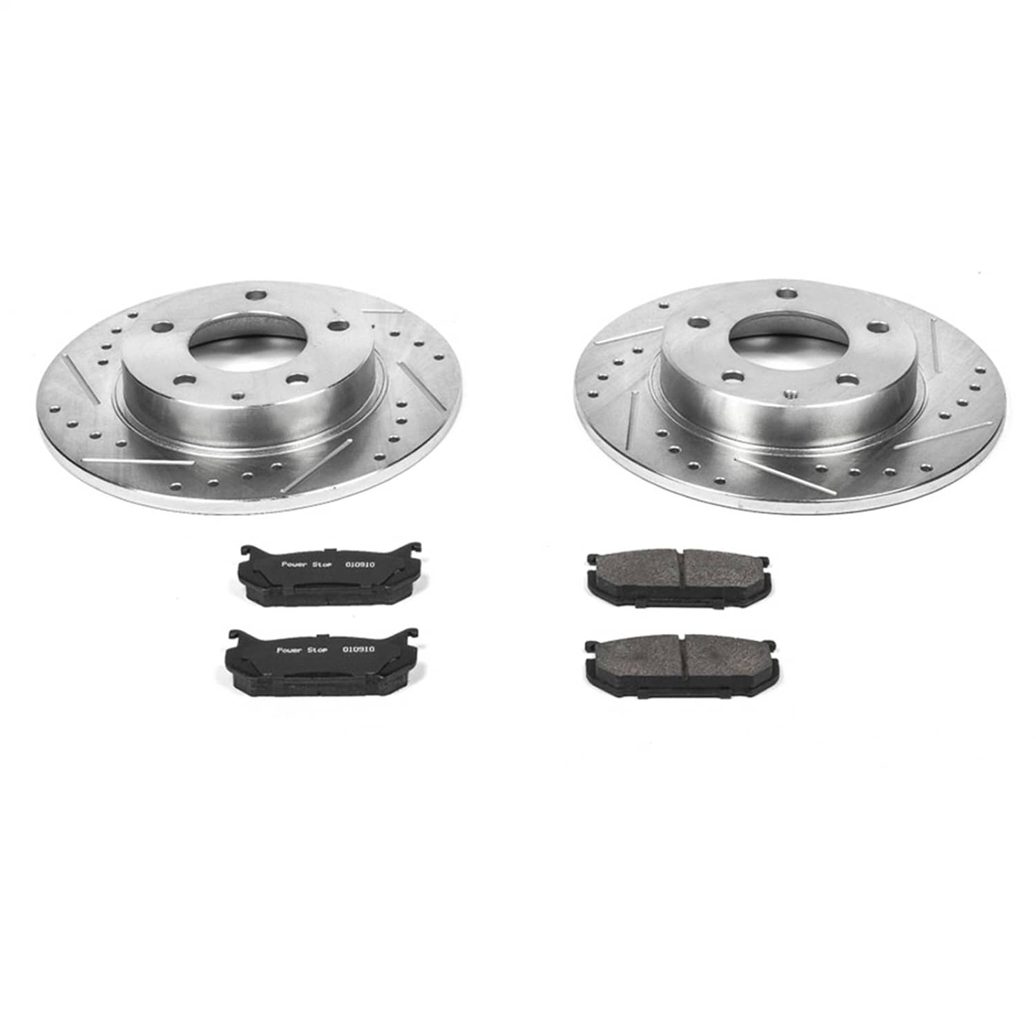 Power Stop - K790 - Rear - Disc Brake Pad and Rotor Kit