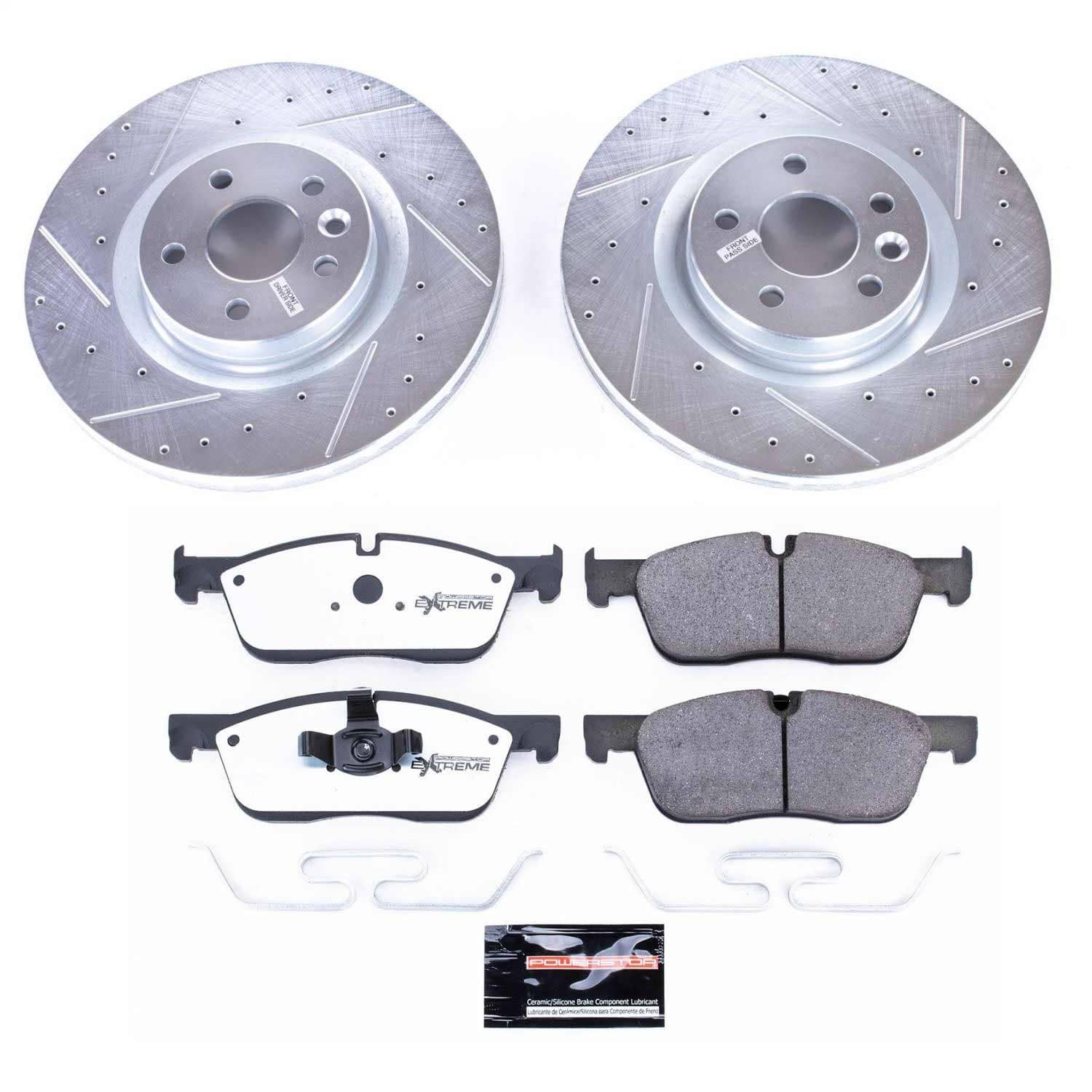 Power Stop - K8107-36 - Front - Disc Brake Pad and Rotor Kit
