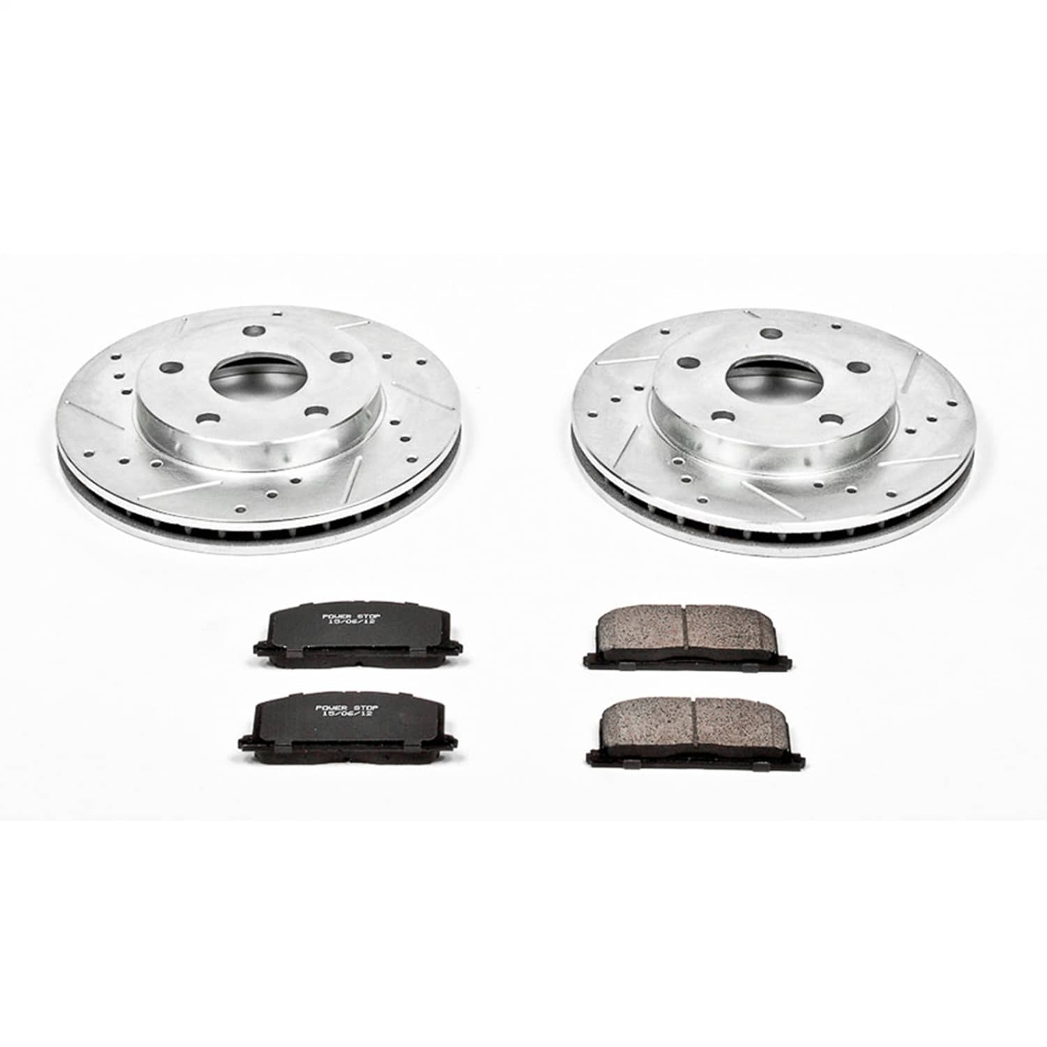 Power Stop - K815 - Front - Disc Brake Pad and Rotor Kit