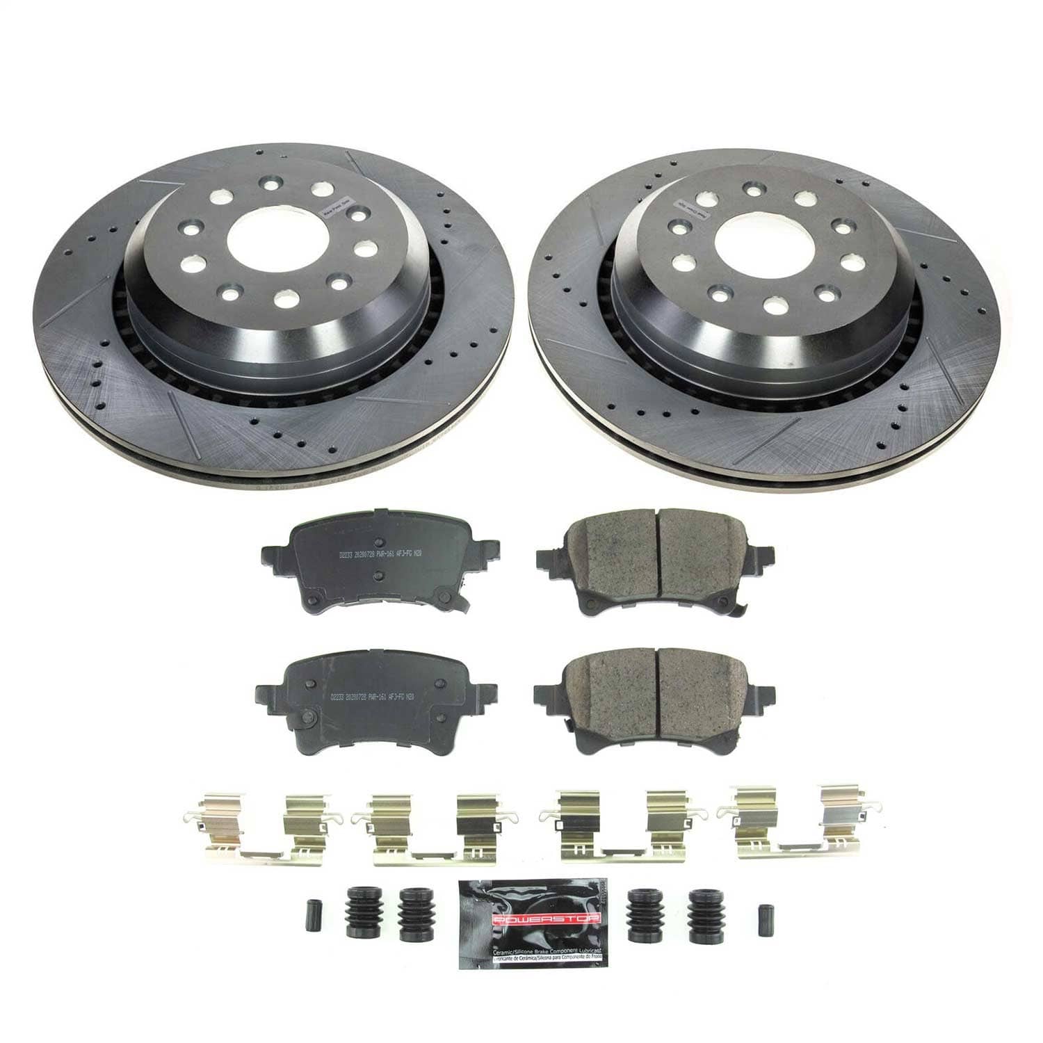 Power Stop - K8490 - Rear - Disc Brake Pad and Rotor Kit