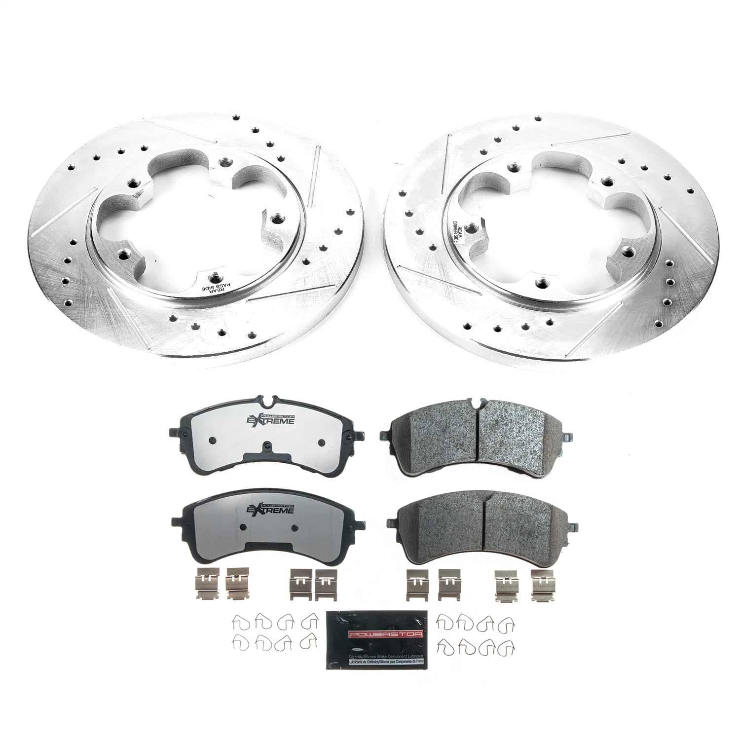 Power Stop - K8714-36 - Rear - Disc Brake Pad and Rotor Kit