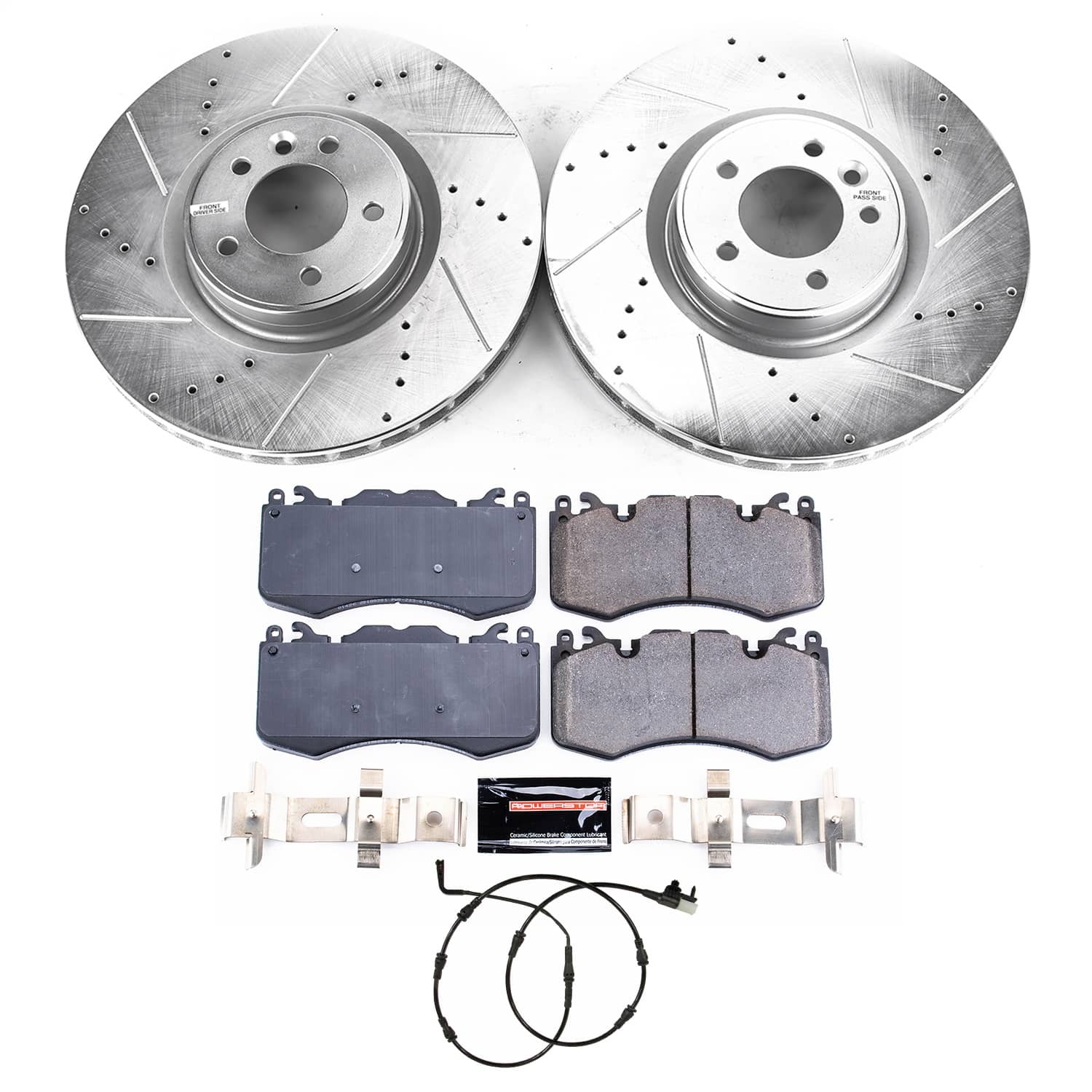 Power Stop - K8826 - Front - Disc Brake Pad and Rotor Kit