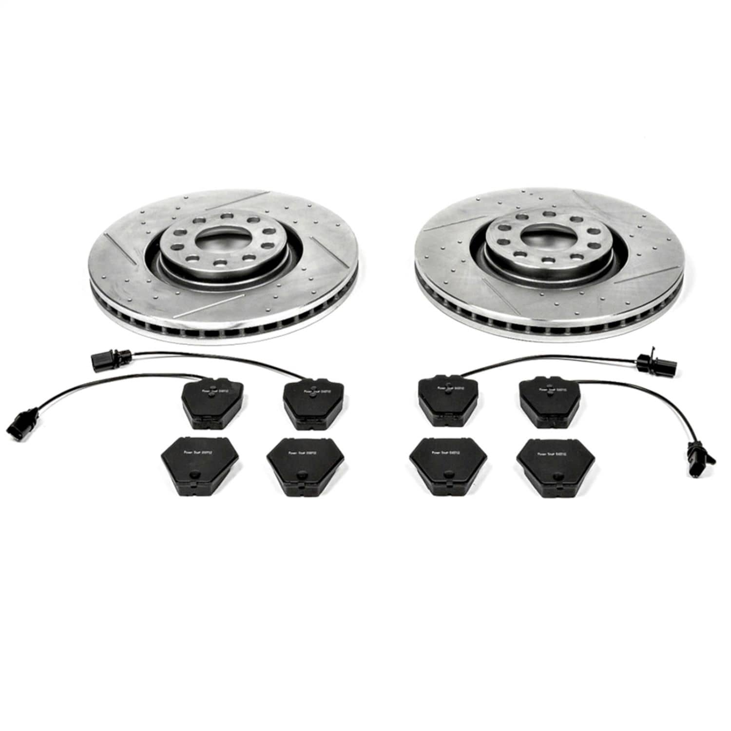 Power Stop - K886 - Front - Disc Brake Pad and Rotor Kit