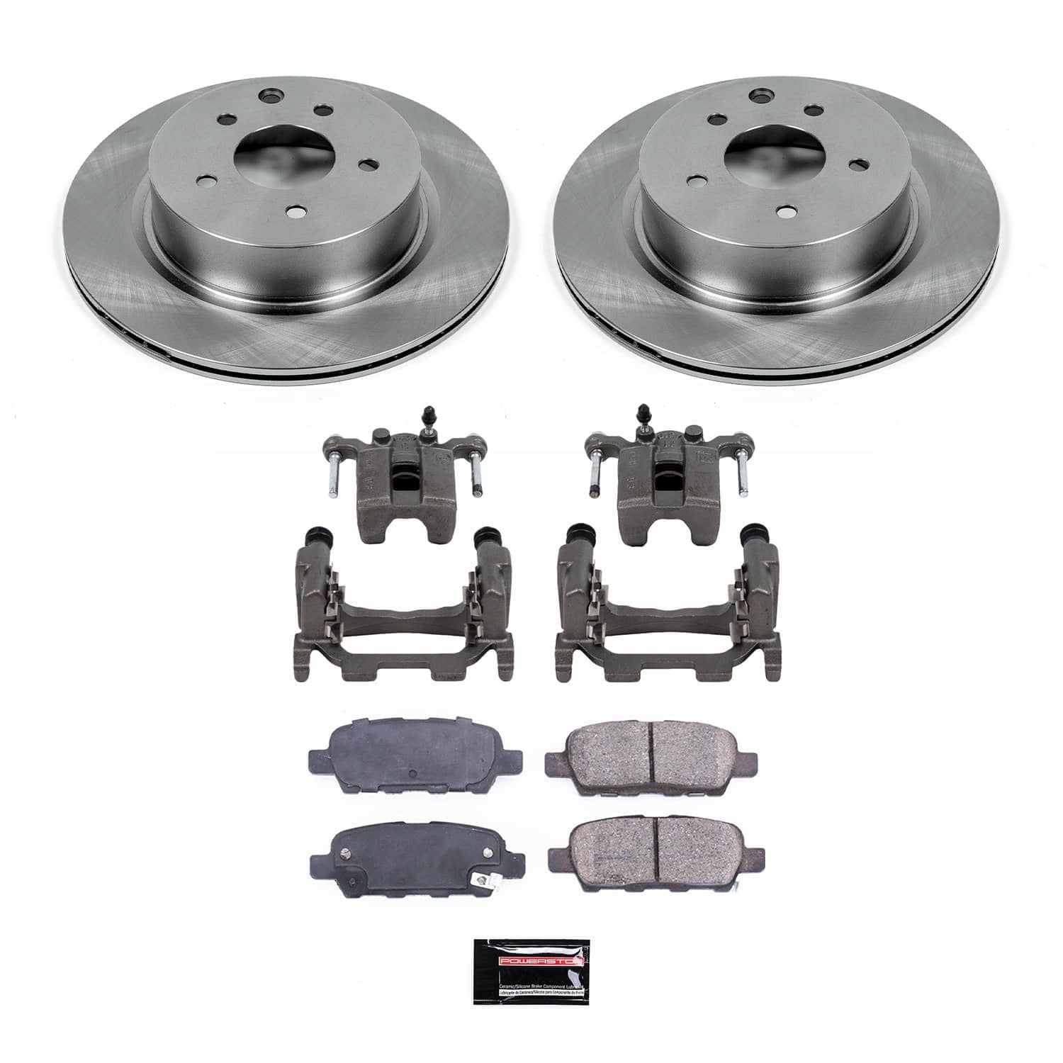 Power Stop - KCOE9064 - Rear - Disc Brake Pad and Rotor Kit