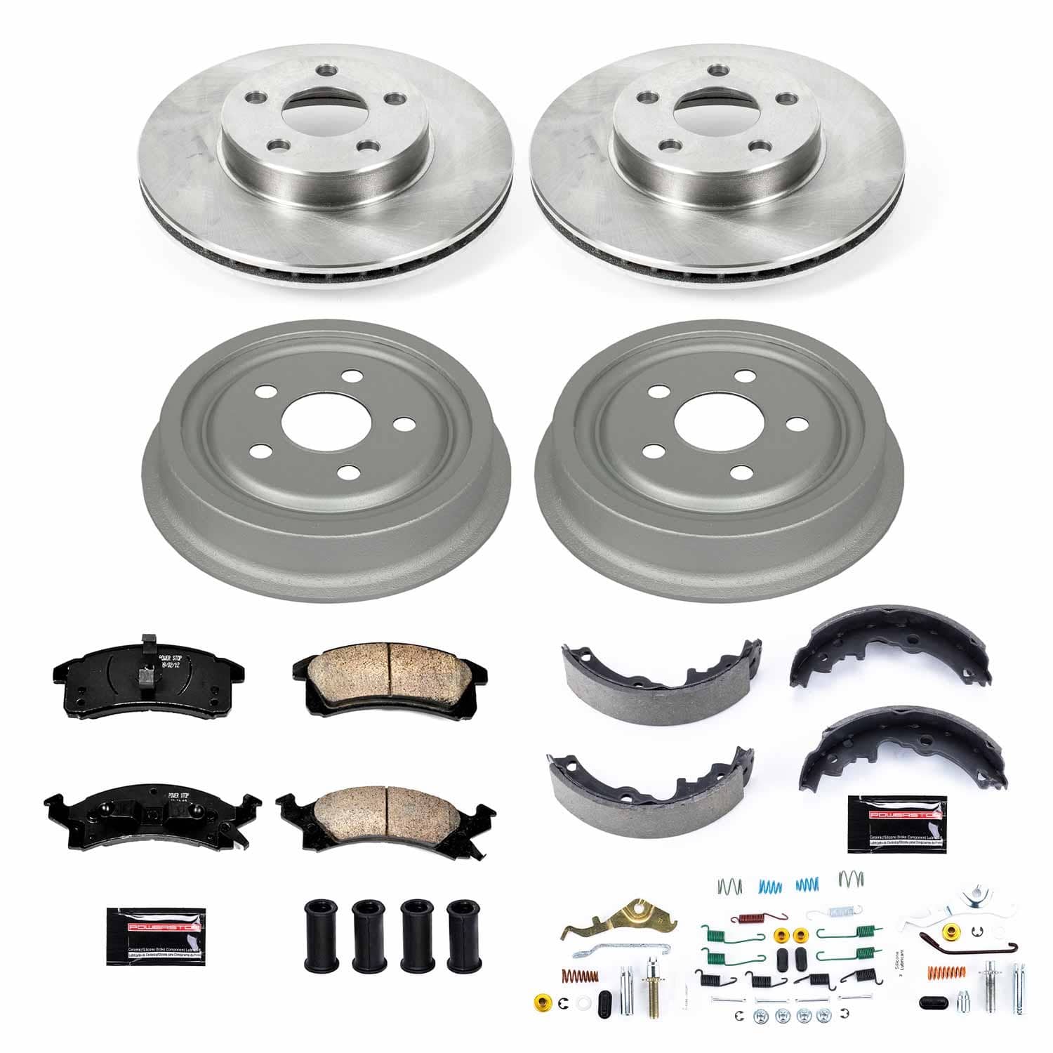 Power Stop - KOE15083DK - Complete Vehicle Disc/Drum Brake Kit