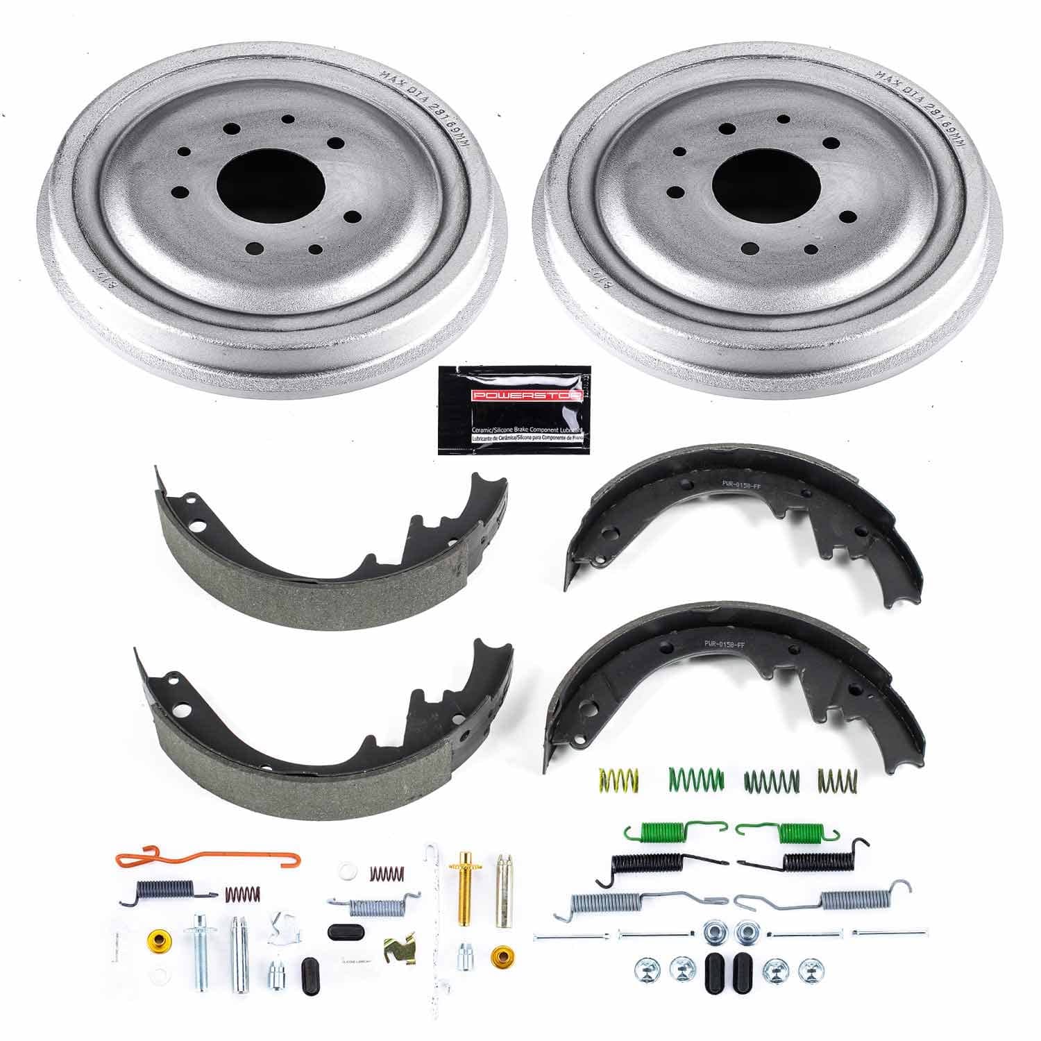 Power Stop - KOE15272DK - Rear - Drum Brake Shoe and Drum Kit