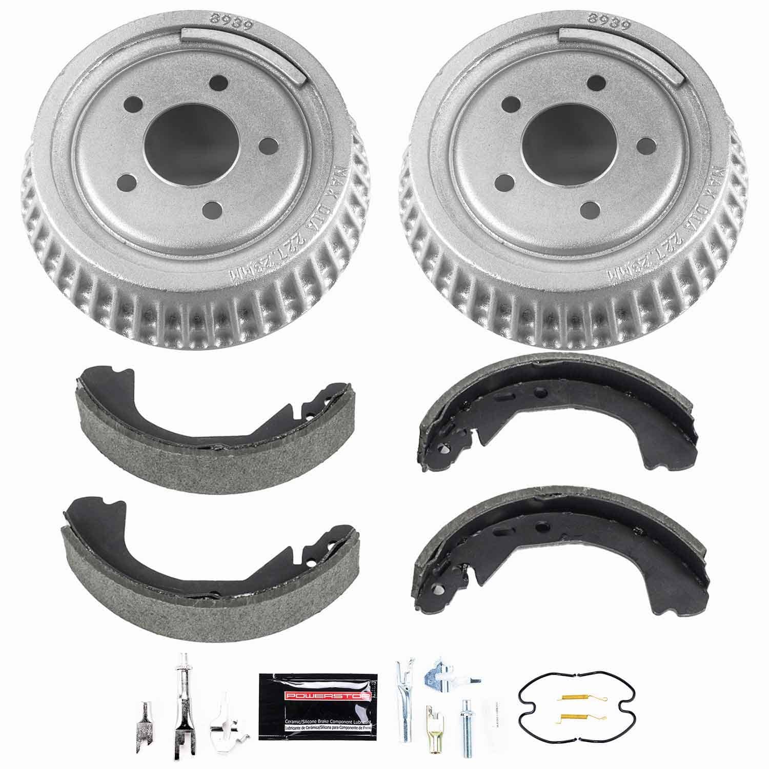 Power Stop - KOE15340DK - Rear - Drum Brake Shoe and Drum Kit