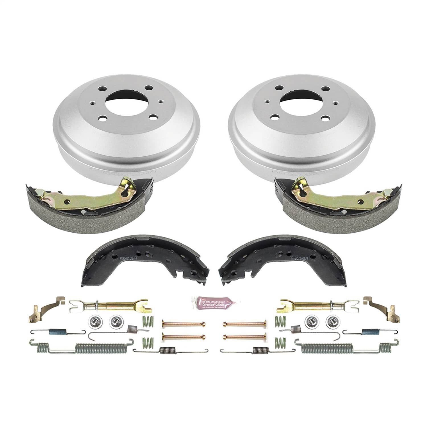 Power Stop - KOE15361DK - Rear - Drum Brake Shoe and Drum Kit