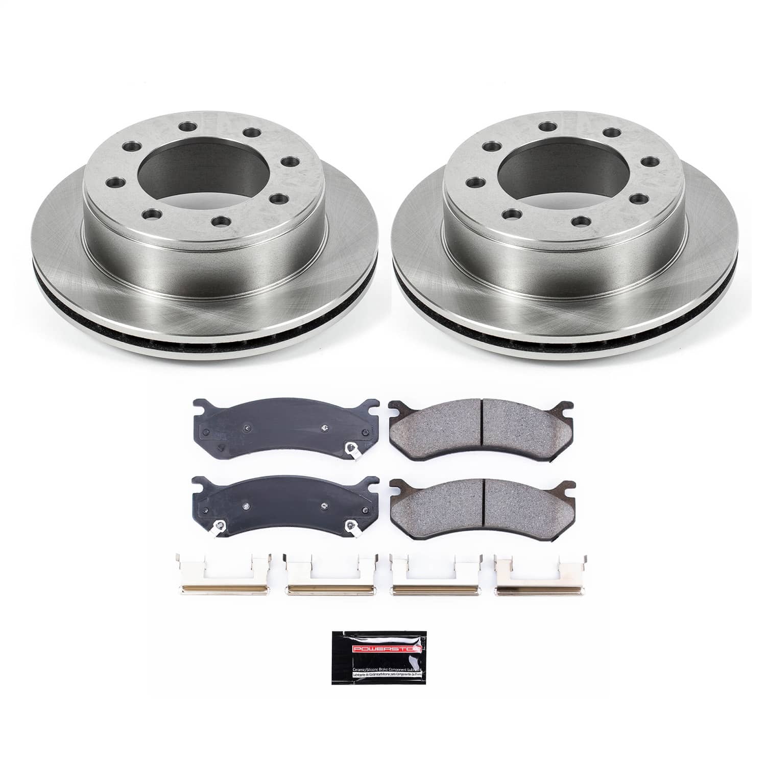Power Stop - KOE2041 - Rear - Disc Brake Pad and Rotor Kit