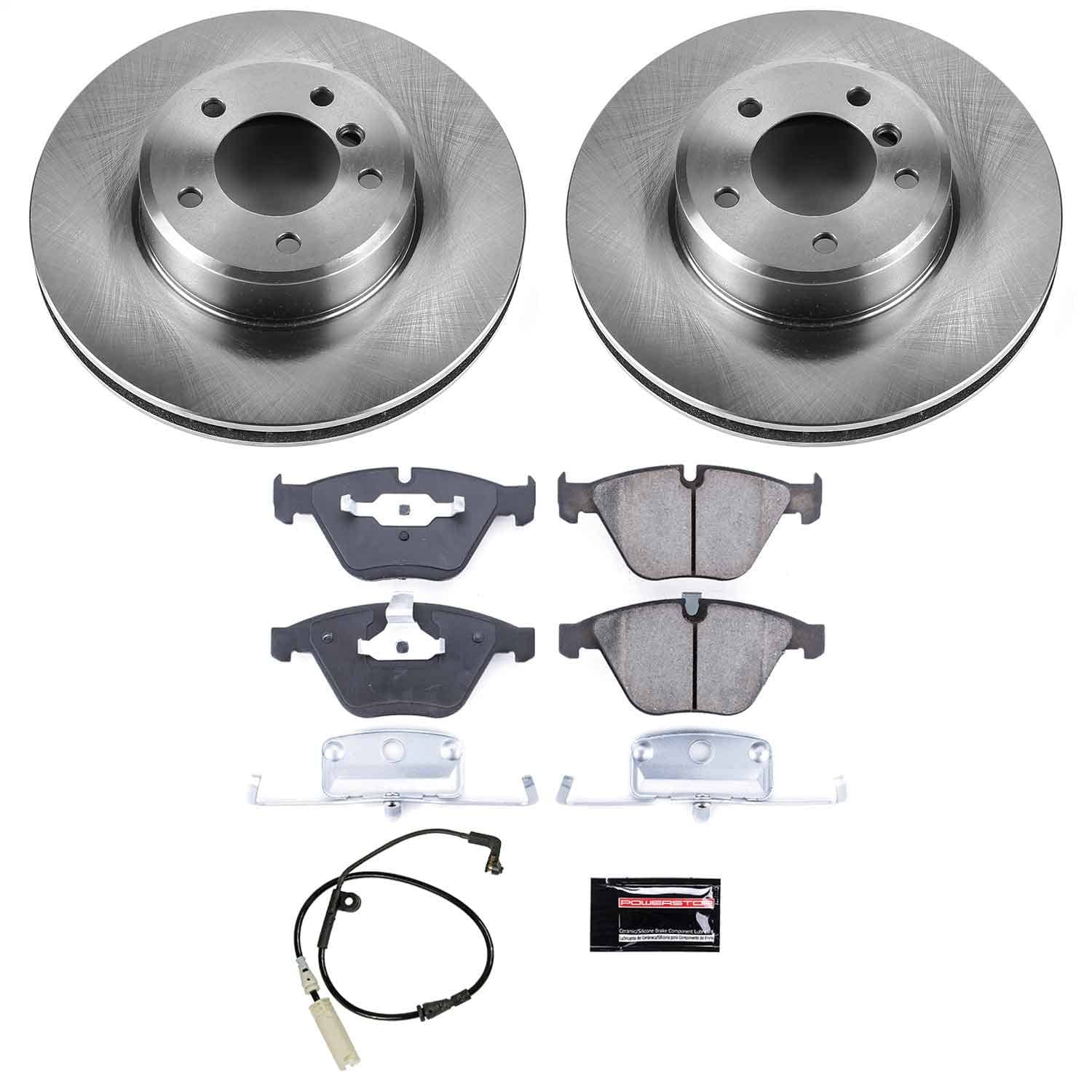 Power Stop - KOE2110 - Front - Disc Brake Pad and Rotor Kit