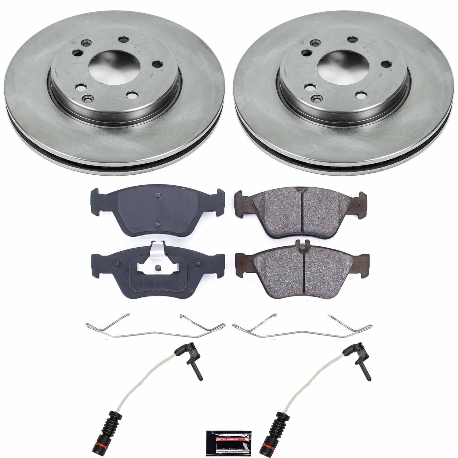 Power Stop - KOE3047 - Front - Disc Brake Pad and Rotor Kit