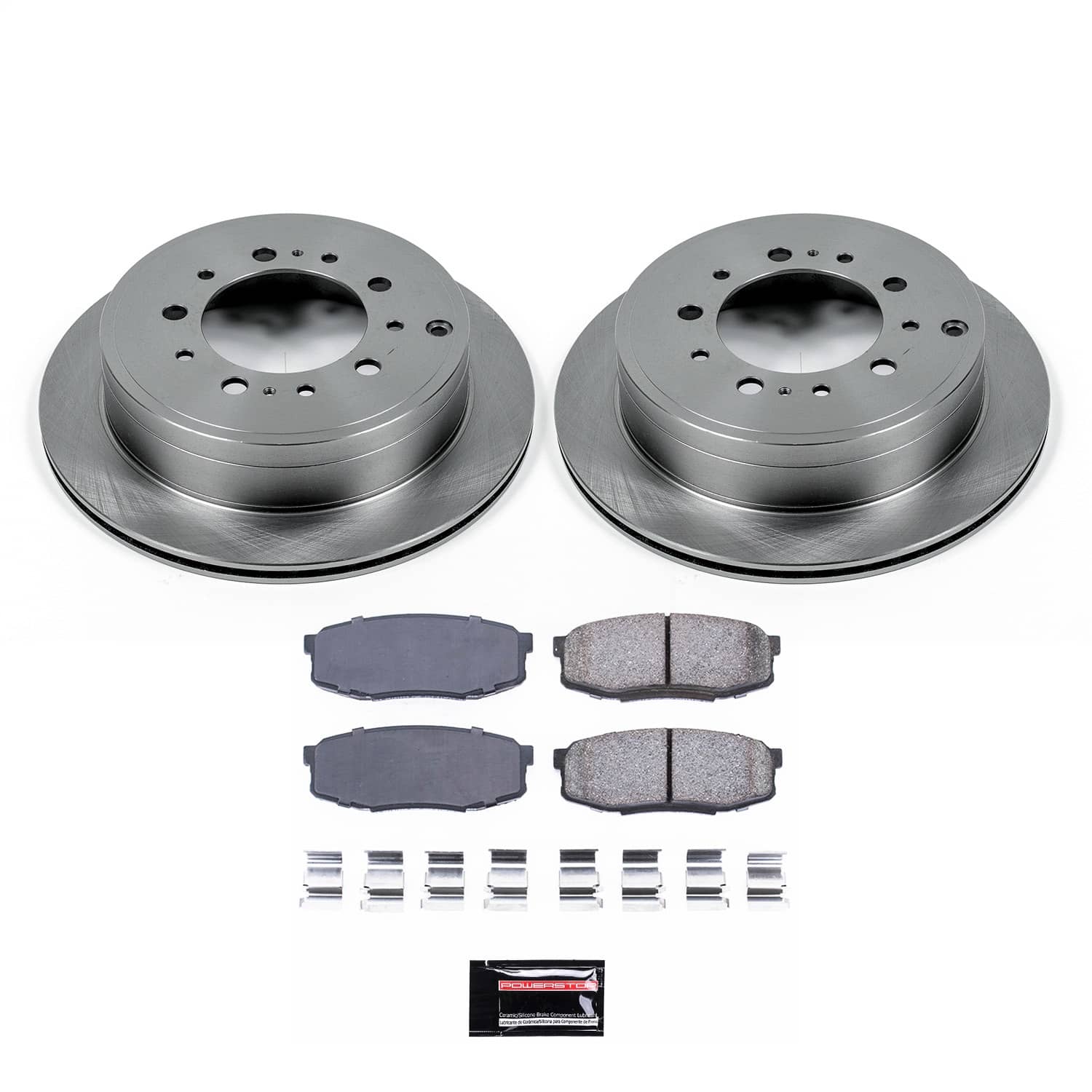 Power Stop - KOE3073 - Rear - Disc Brake Pad and Rotor Kit