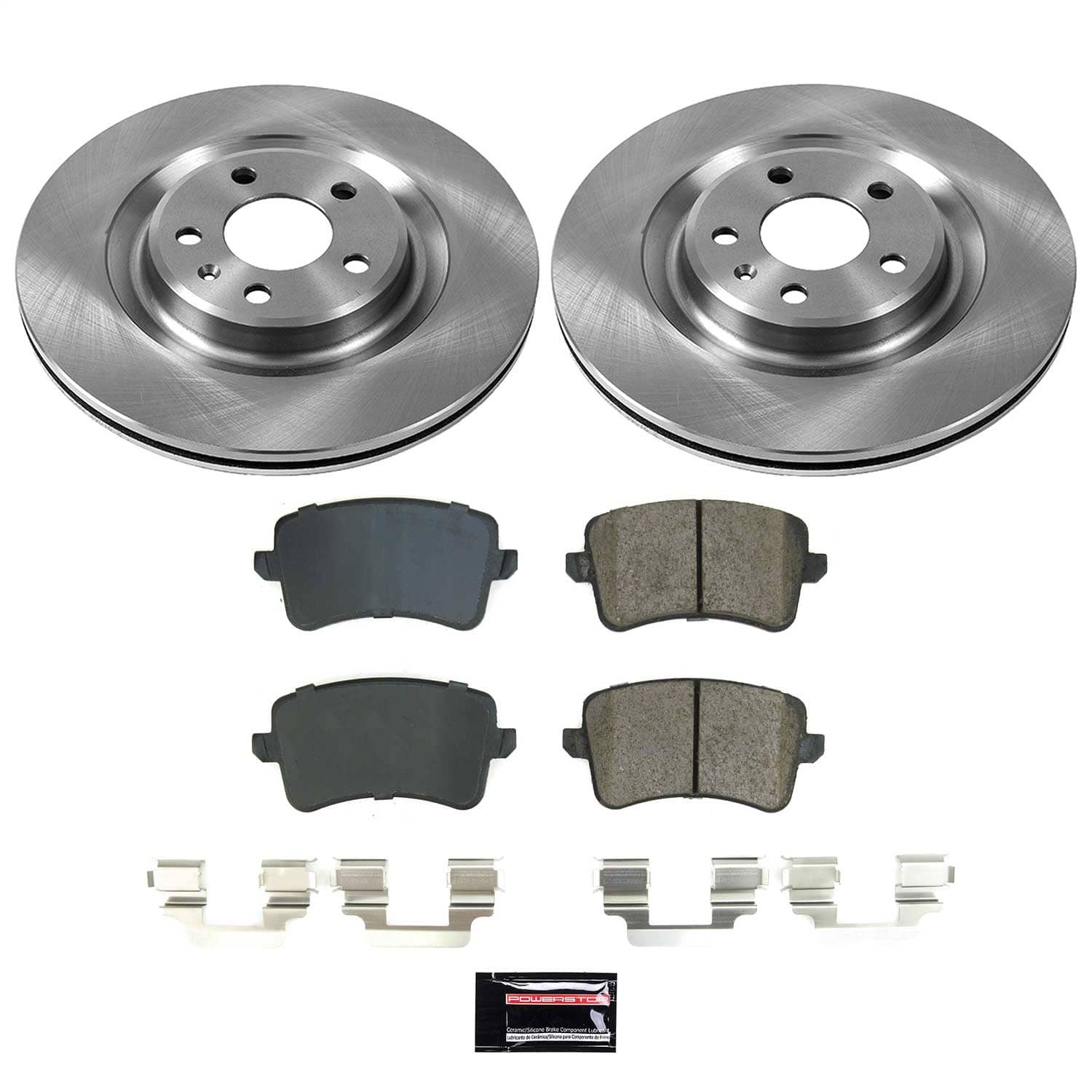 Power Stop - KOE5678 - Rear - Disc Brake Pad and Rotor Kit
