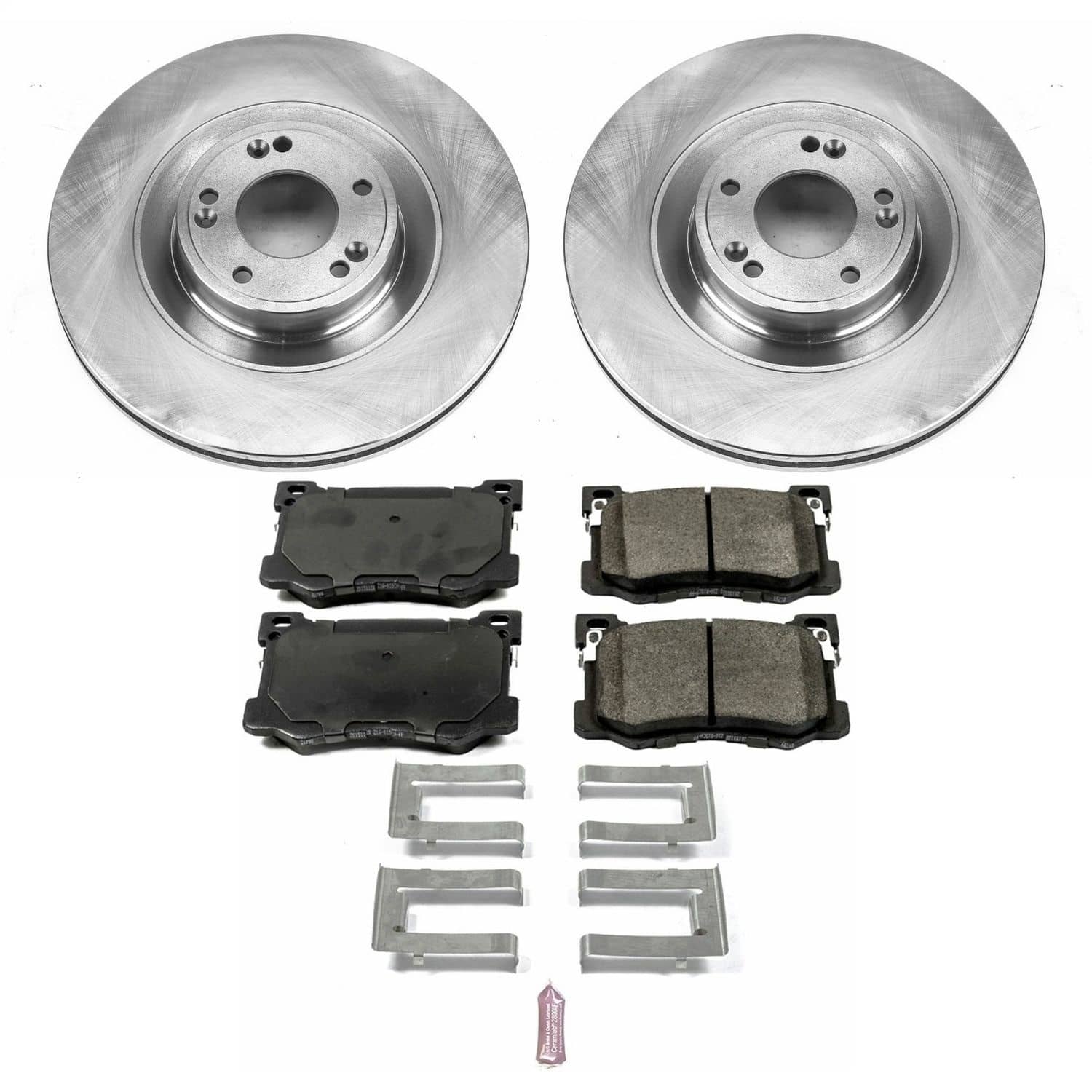 Power Stop - KOE7030 - Front - Disc Brake Pad and Rotor Kit