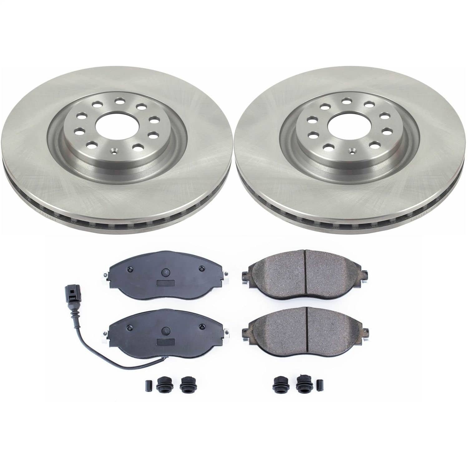 Power Stop - KOE7175 - Front - Disc Brake Pad and Rotor Kit