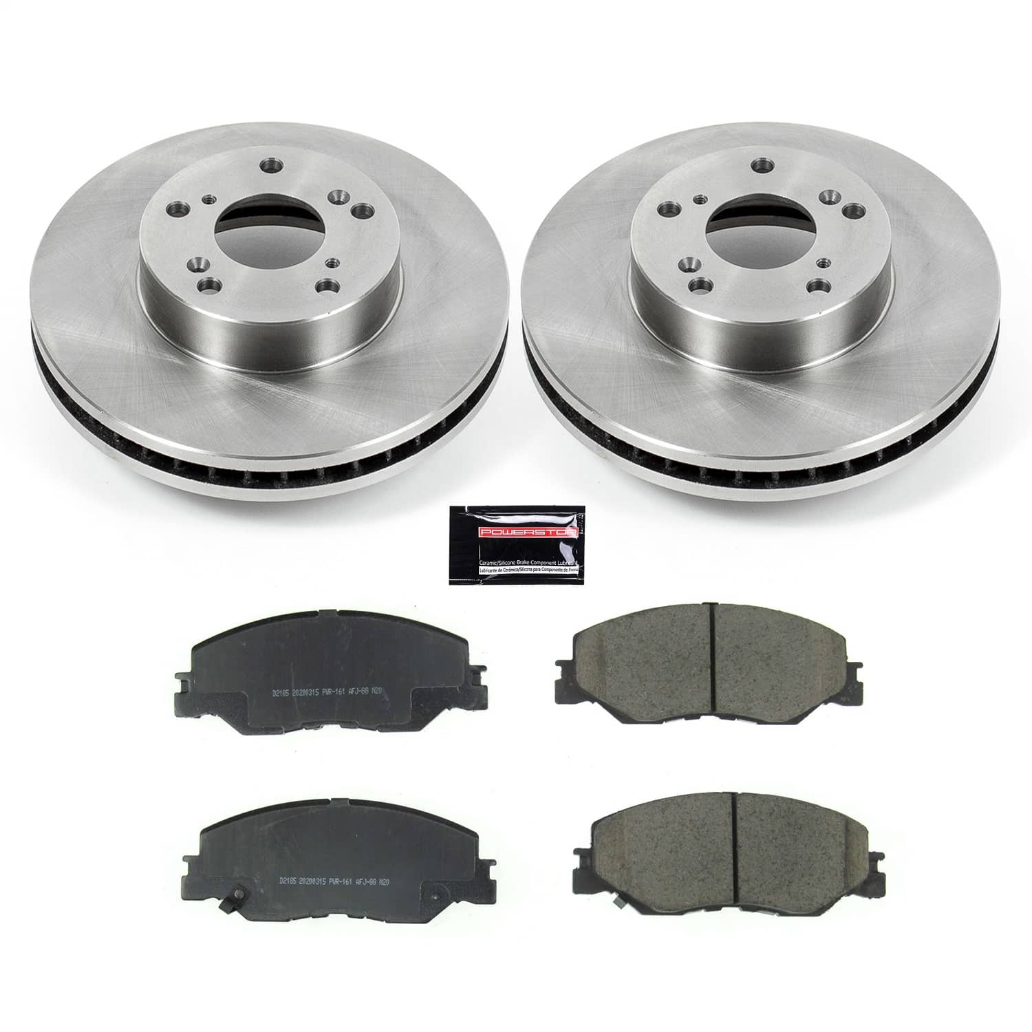 Power Stop - KOE8318 - Front - Disc Brake Pad and Rotor Kit