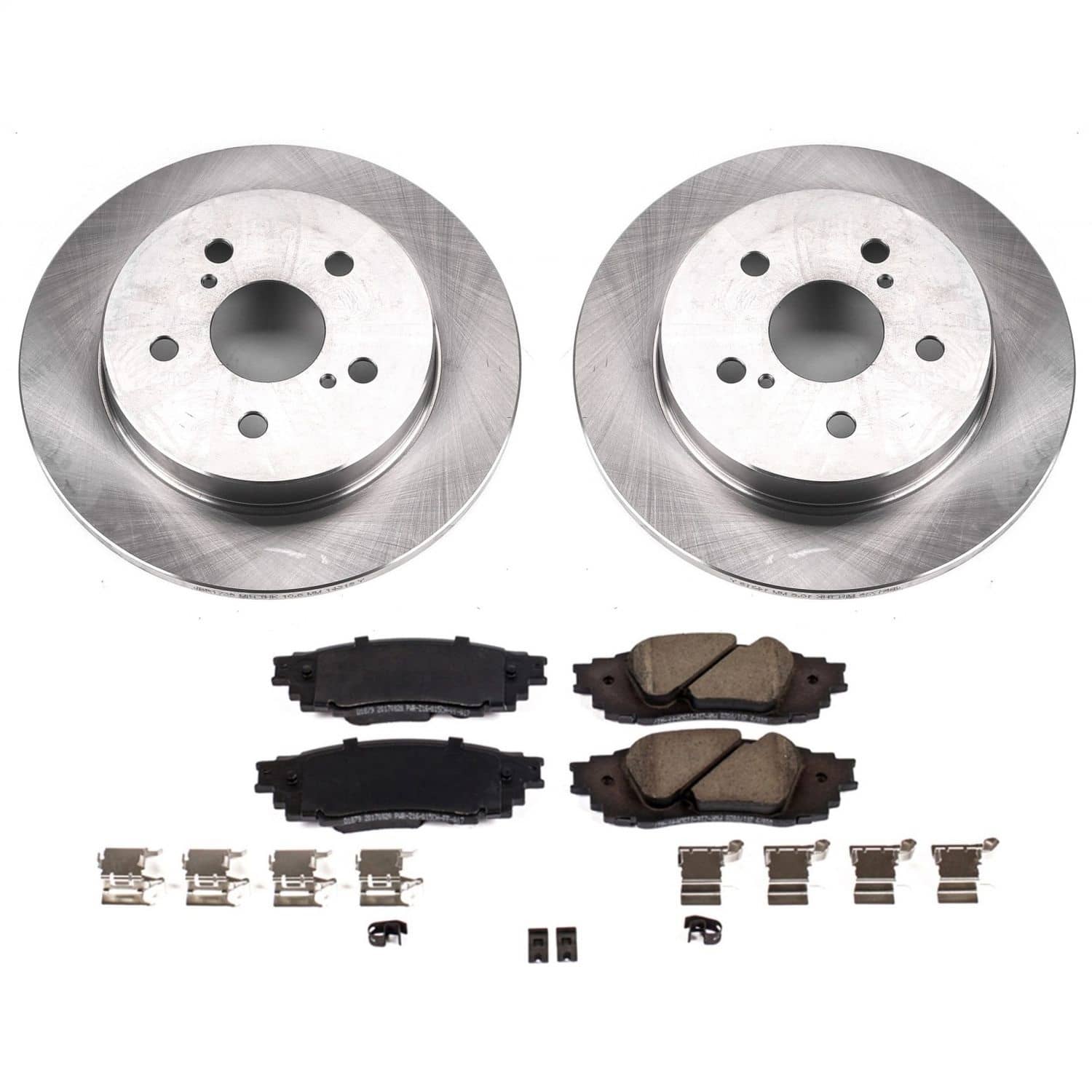 Power Stop - KOE8333 - Rear - Disc Brake Pad and Rotor Kit