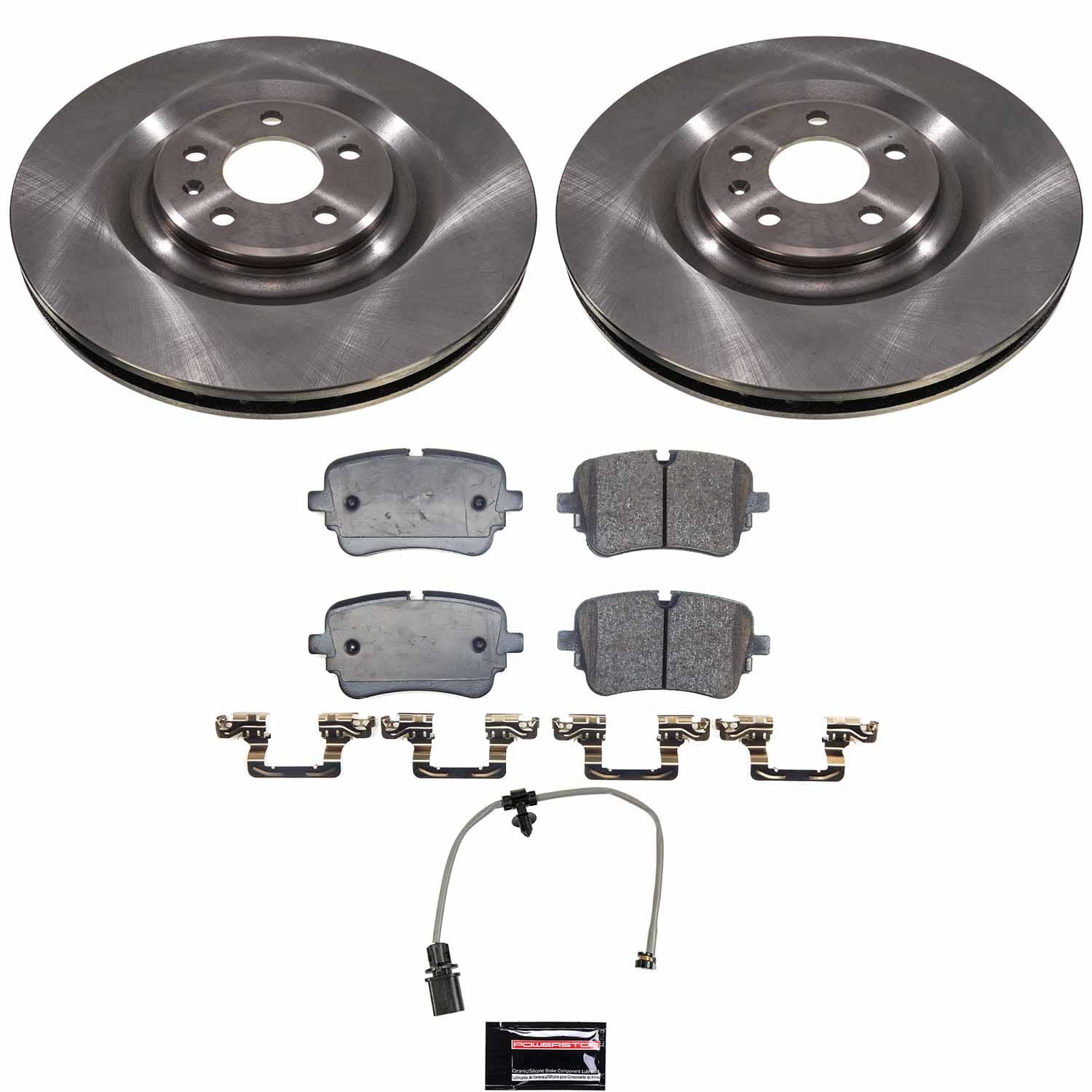 Power Stop - KOE8868 - Rear - Disc Brake Pad and Rotor Kit