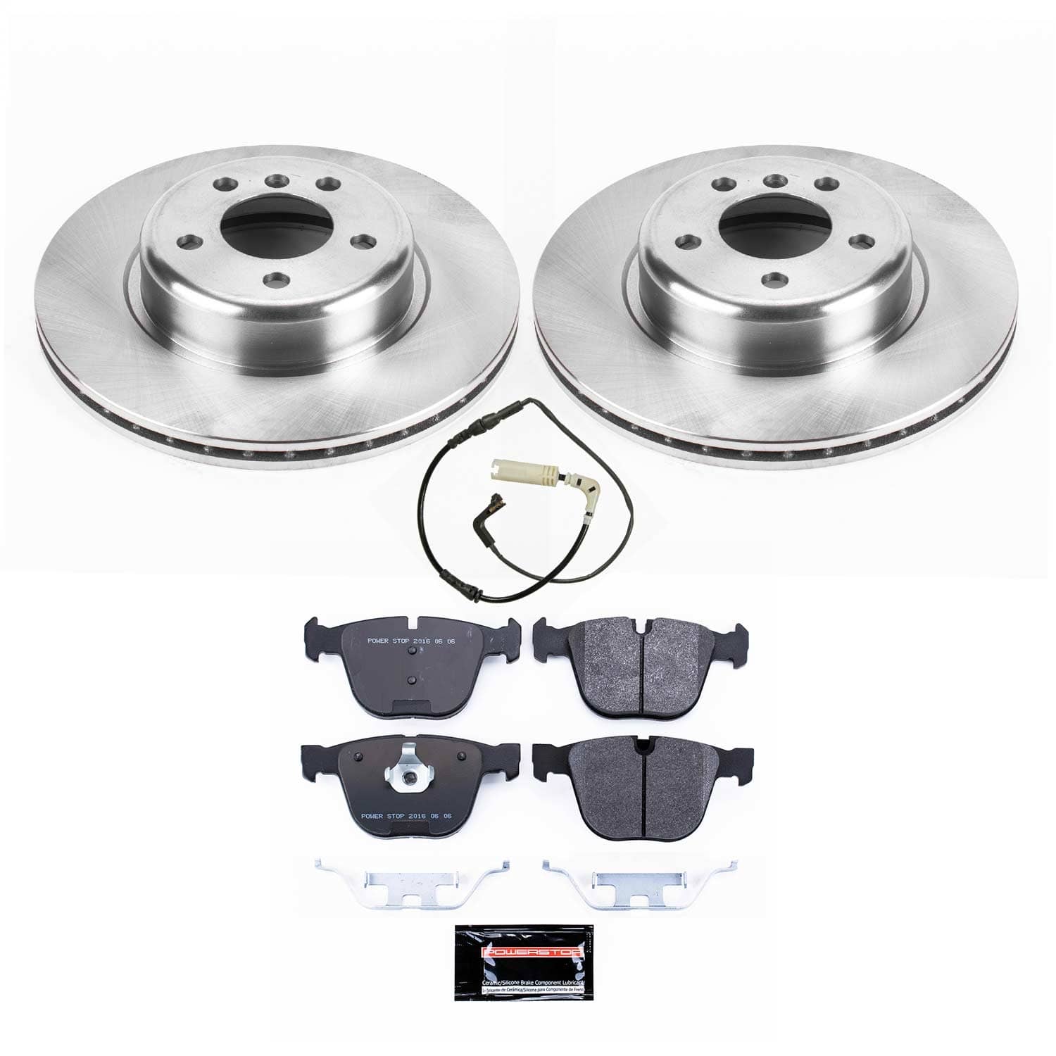 Power Stop - TDBK5694 - Rear - Disc Brake Pad and Rotor Kit