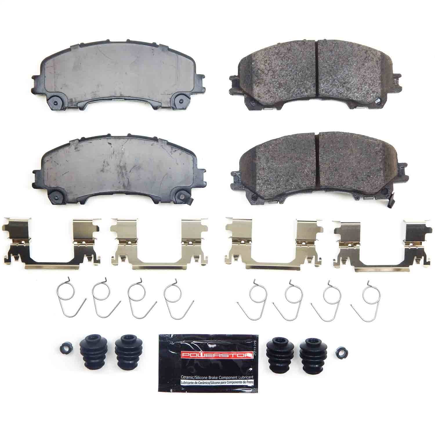 Power Stop - Z23-1736B - Front - Disc Brake Pad and Rotor Kit