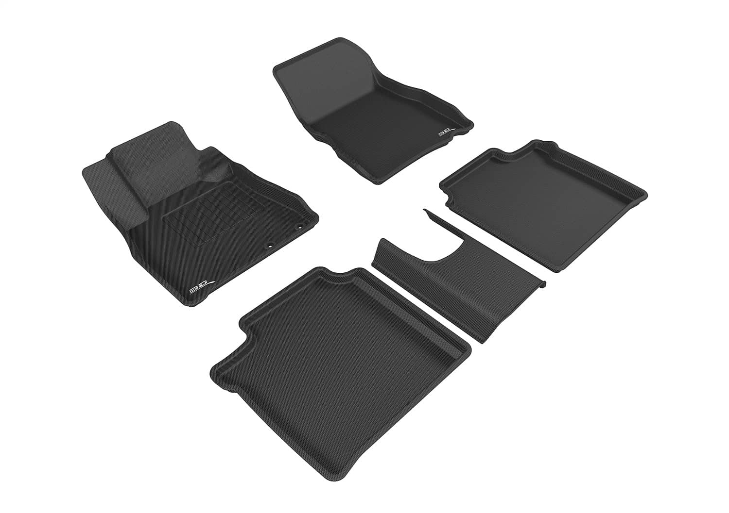 3D MAXpider - L1NS08701509 - Front and Rear - Floor Mat Set