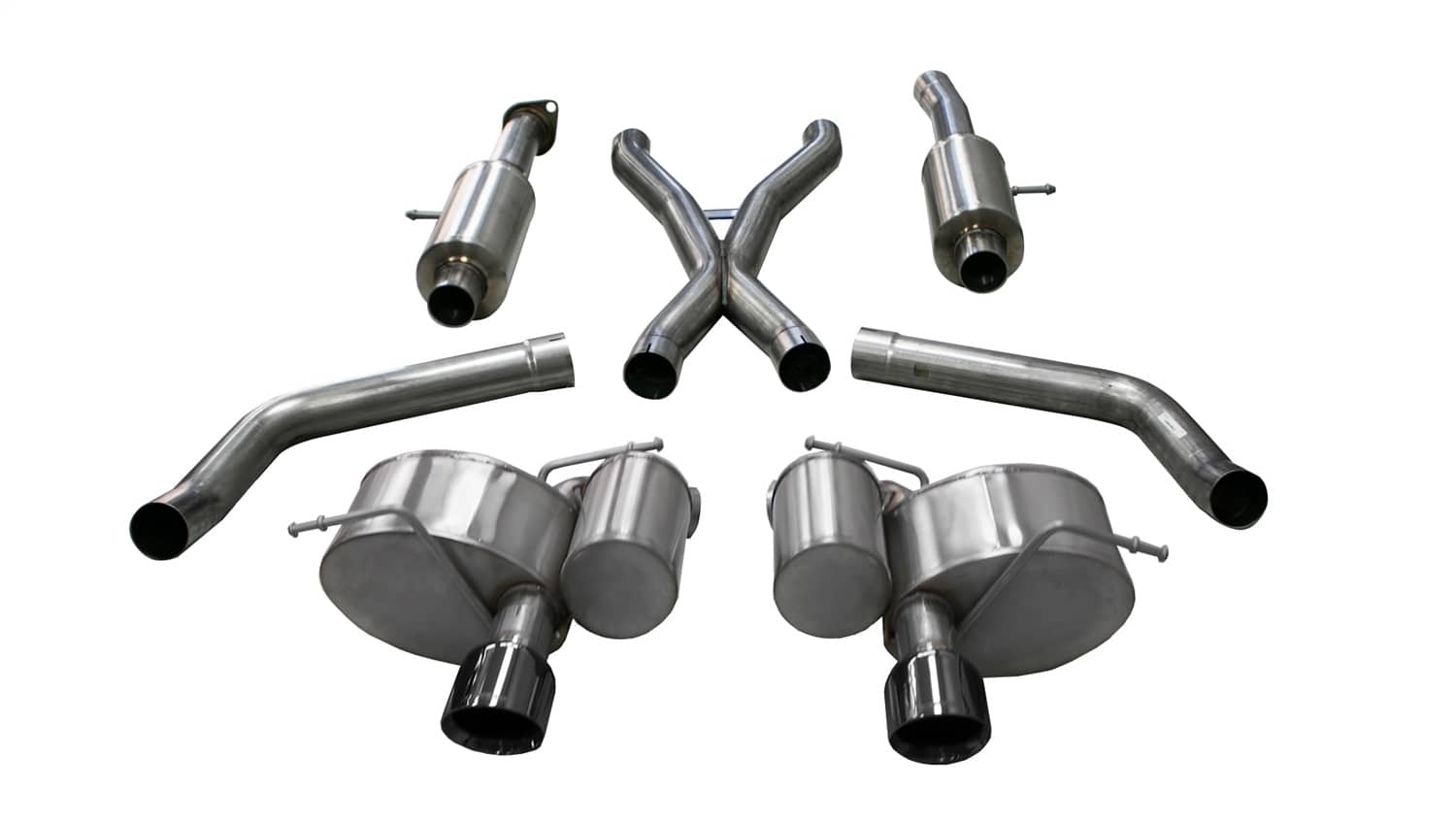 Corsa Performance - 14466BLK - Exhaust System Kit