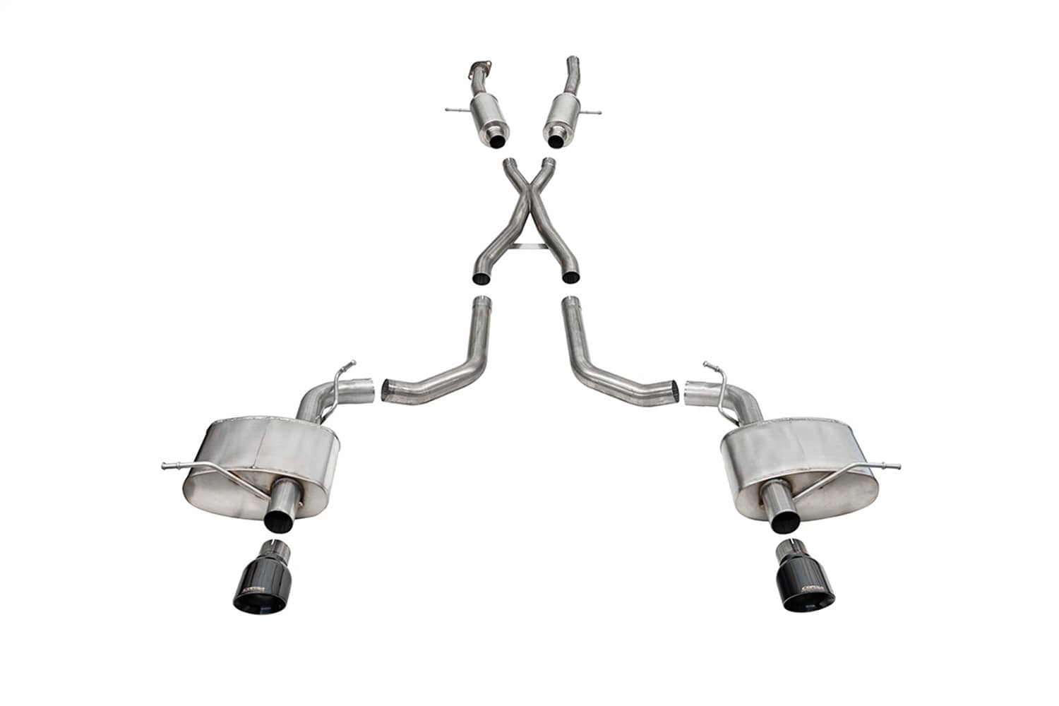 Corsa Performance - 21197BLK - Exhaust System Kit
