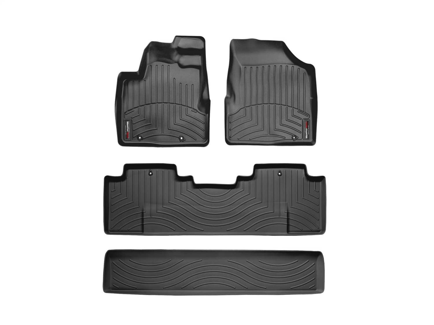 Weathertech - 44050-1-2 - Front and Rear - Floor Mat Set