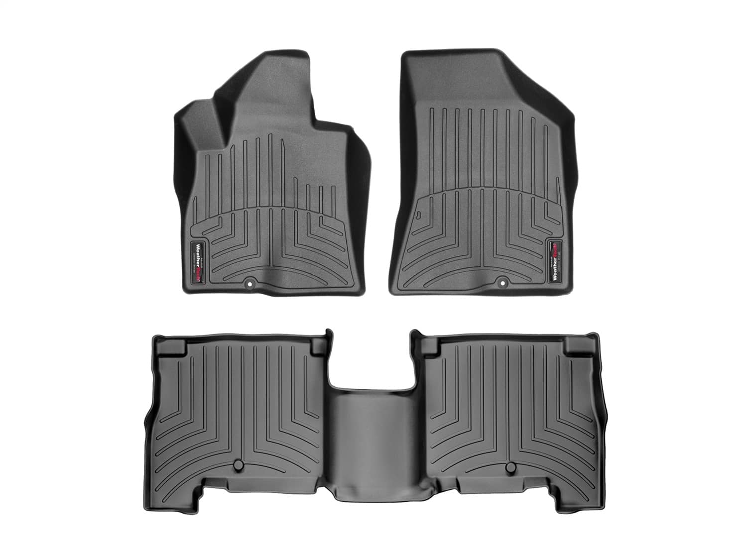 Weathertech - 44096-1-2 - Front and Rear - Floor Mat Set