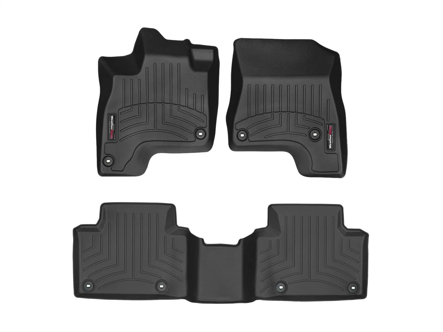 Weathertech - 441421-1-2 - Front and Rear - Floor Mat Set