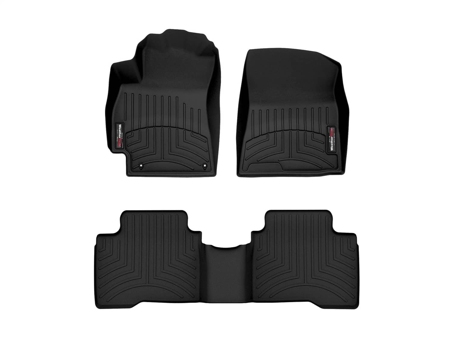 Weathertech - 441652-1-3 - Front and Rear - Floor Mat Set