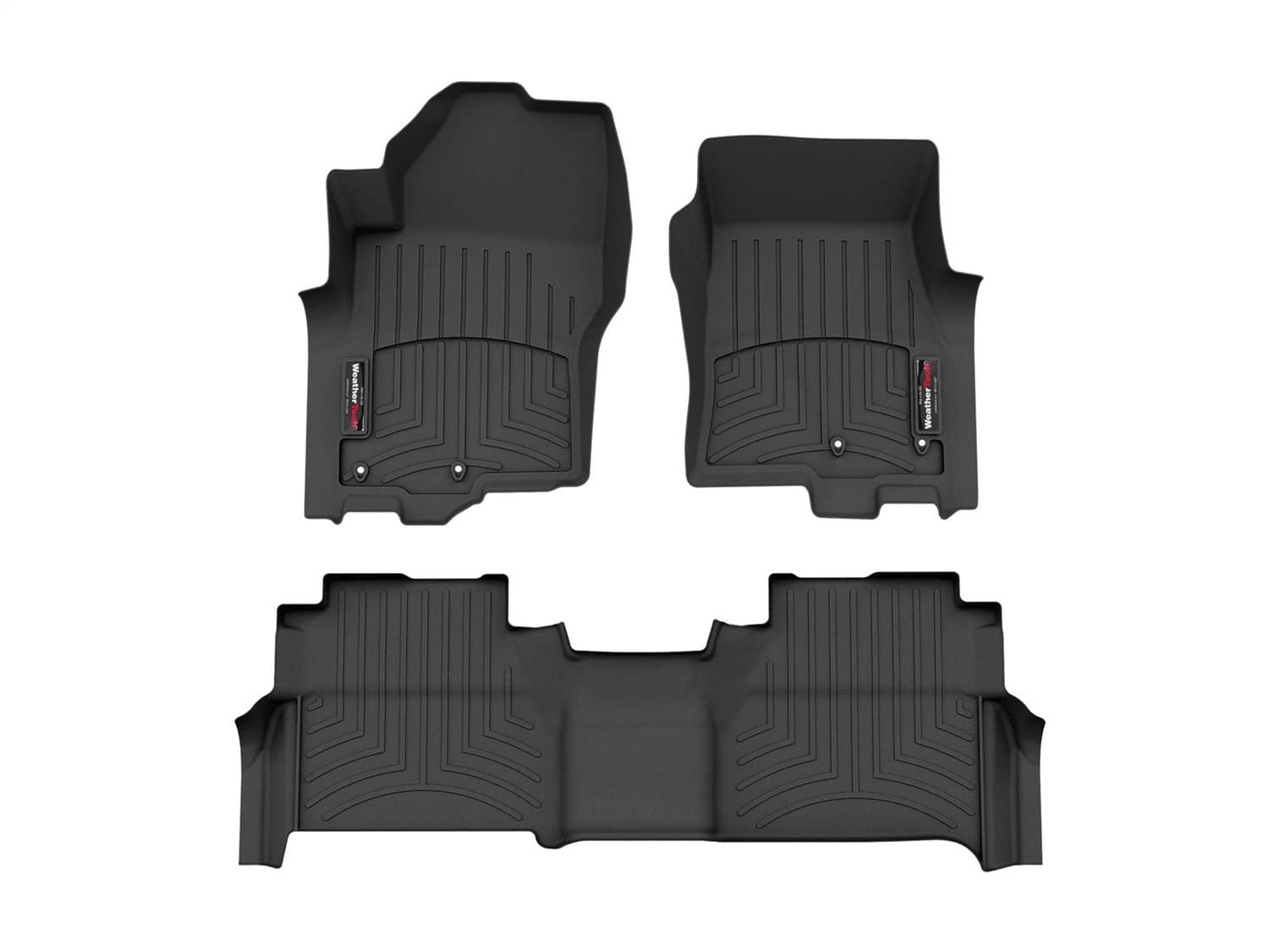 Weathertech - 441705-1-3 - Front and Rear - Floor Mat Set