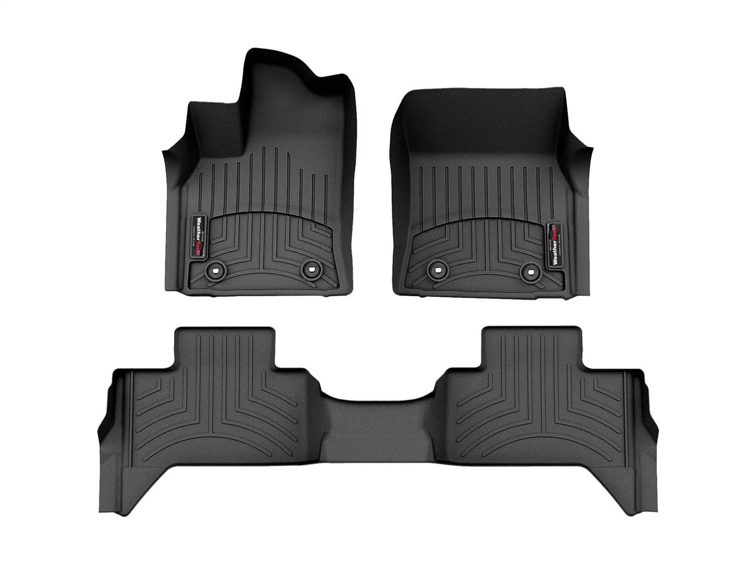 Weathertech - 441708-1-3 - Front and Rear - Floor Mat Set