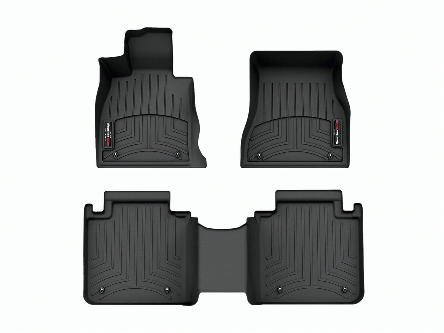 Weathertech - 441790-1-3 - Front and Rear - Floor Mat Set