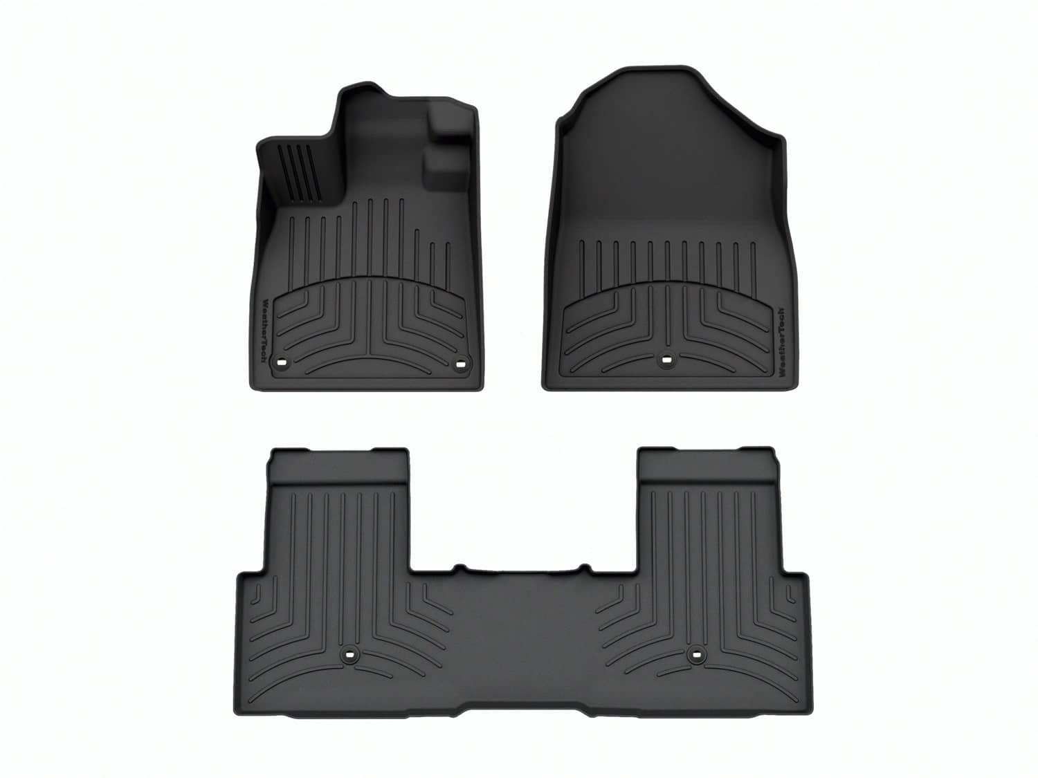 Weathertech - 441796-1-2IM - Front and Rear - Floor Mat Set