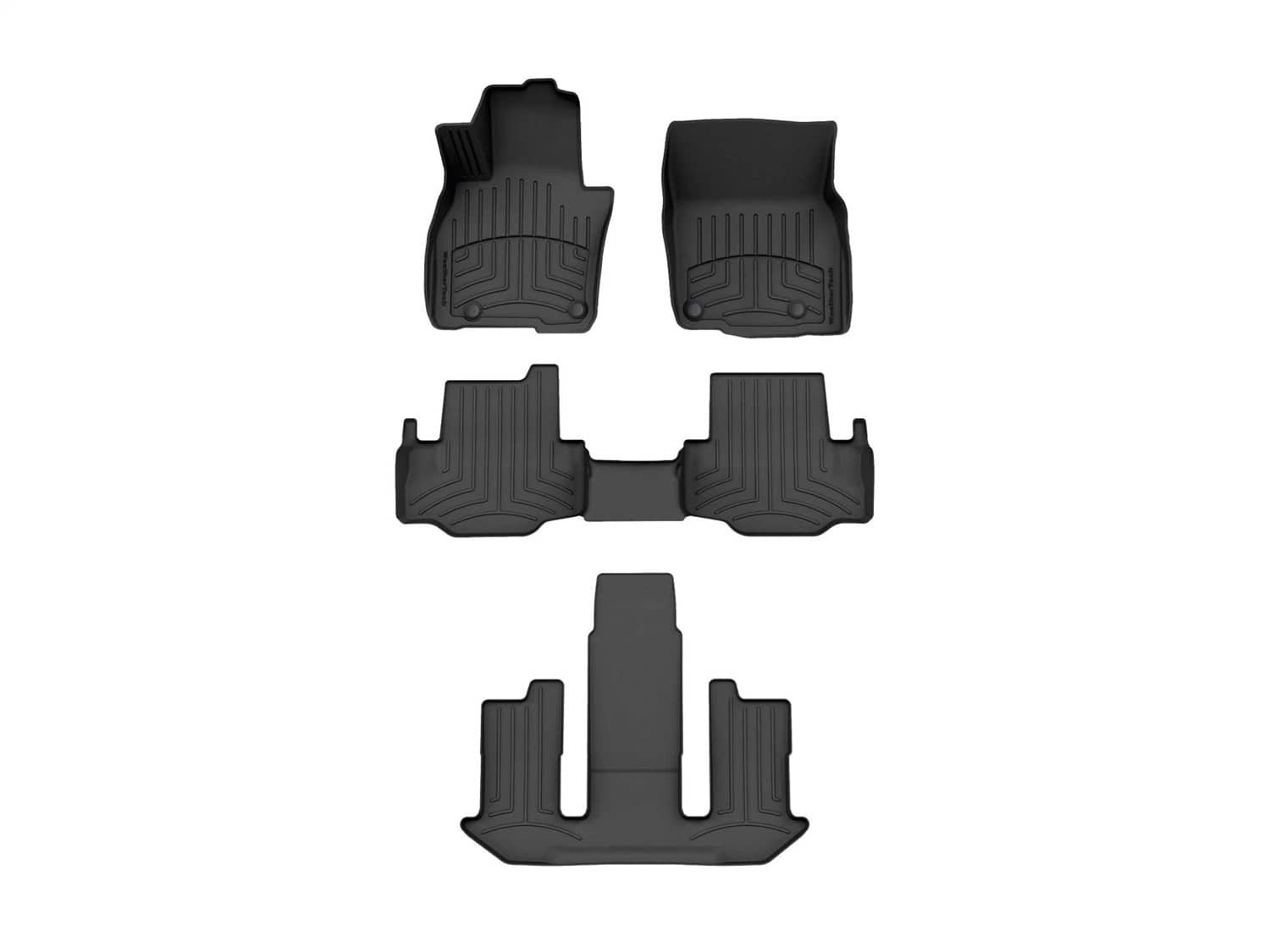 Weathertech - 441813-1-3-5IM - Front Rear and Third Row - Floor Mat Set