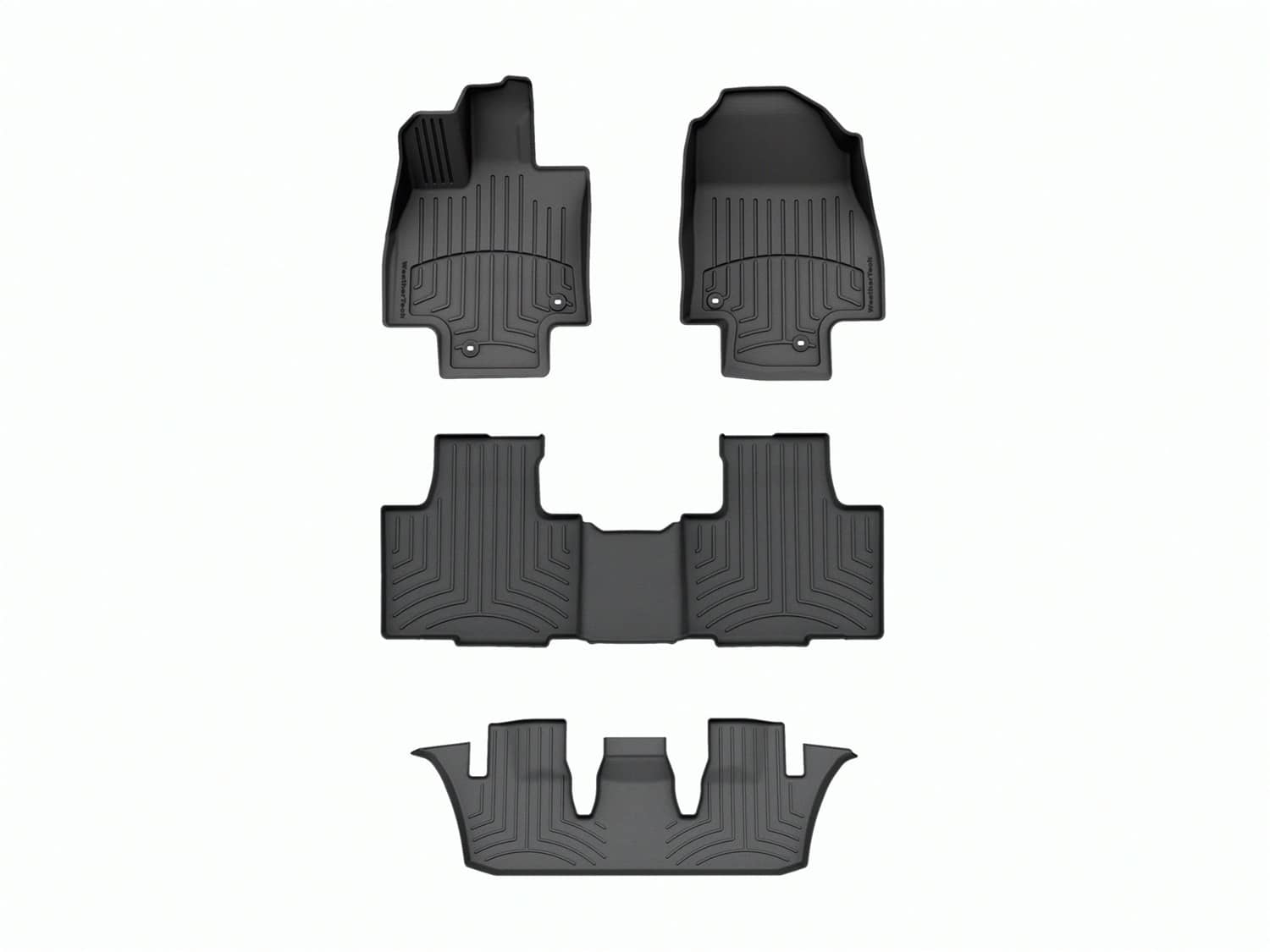 Weathertech - 441827-1-2-3IM - Front Rear and Third Row - Floor Mat Set
