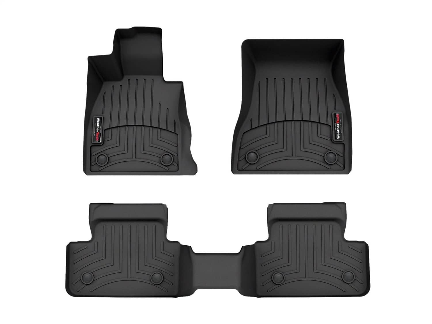 Weathertech - 441845-1-2 - Front and Rear - Floor Mat Set