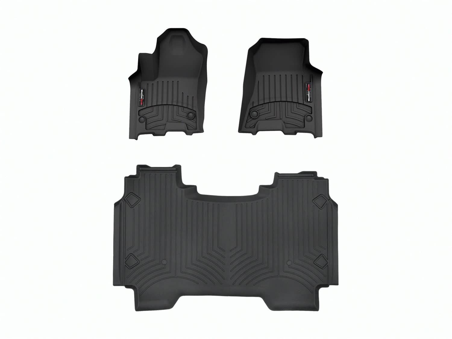 Weathertech - 4418771-4414282 - Front and Rear - Floor Mat Set