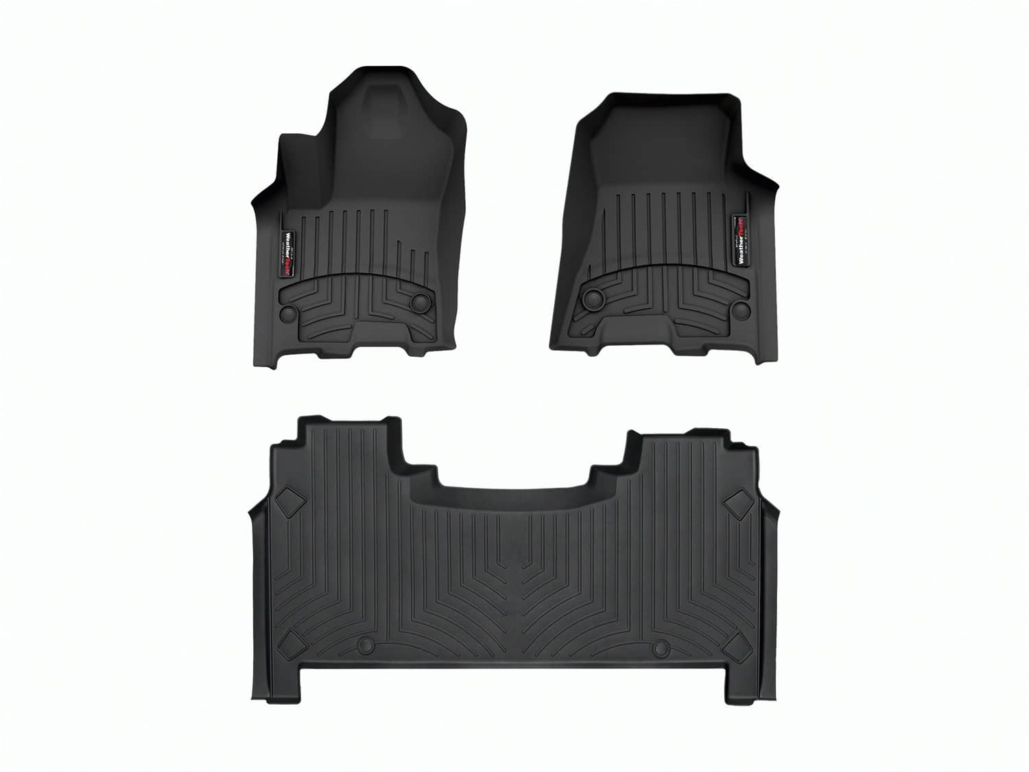 Weathertech - 4418771-4414283 - Front and Rear - Floor Mat Set