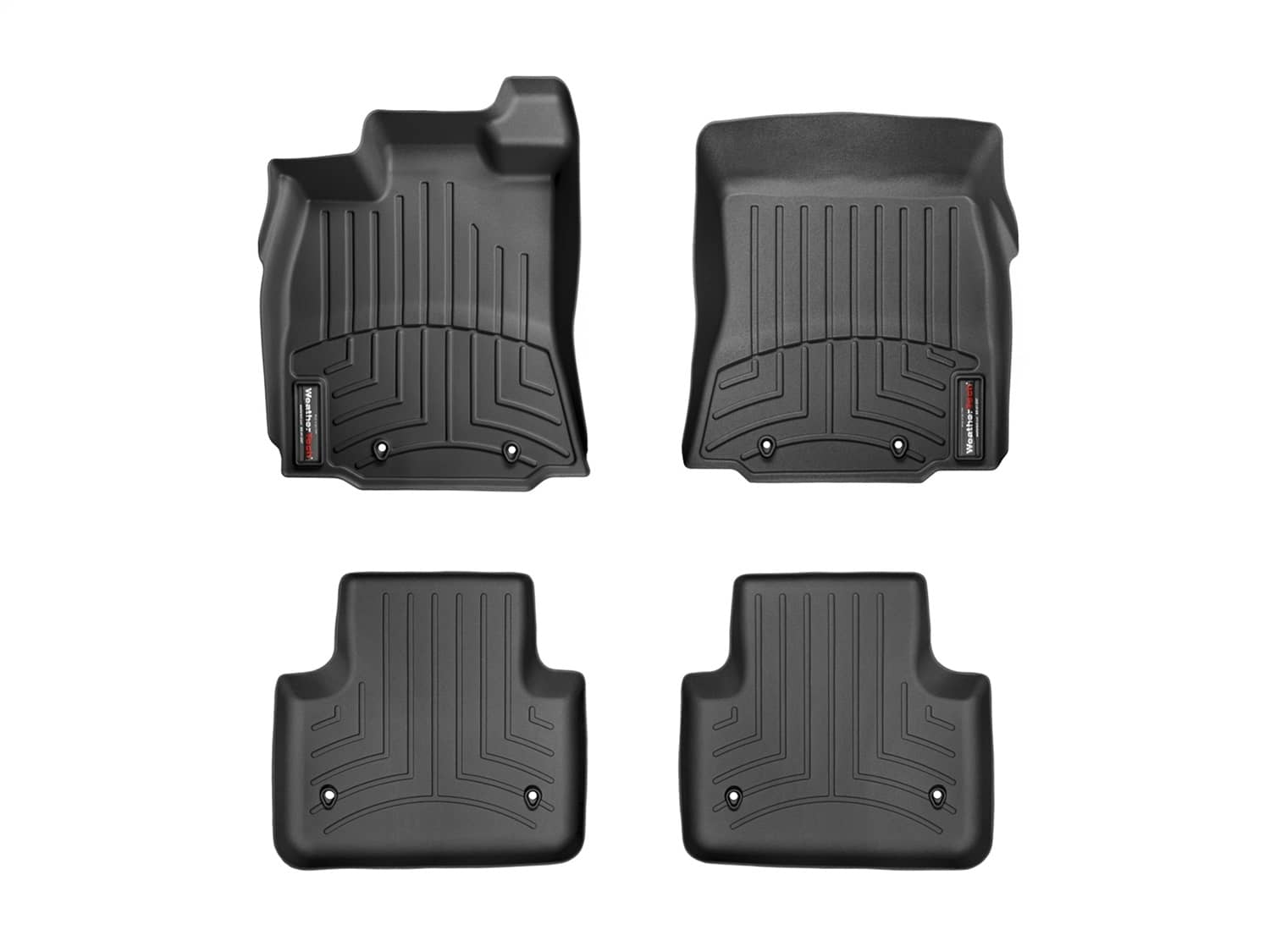 Weathertech - 44447-1-3 - Front and Rear - Floor Mat Set
