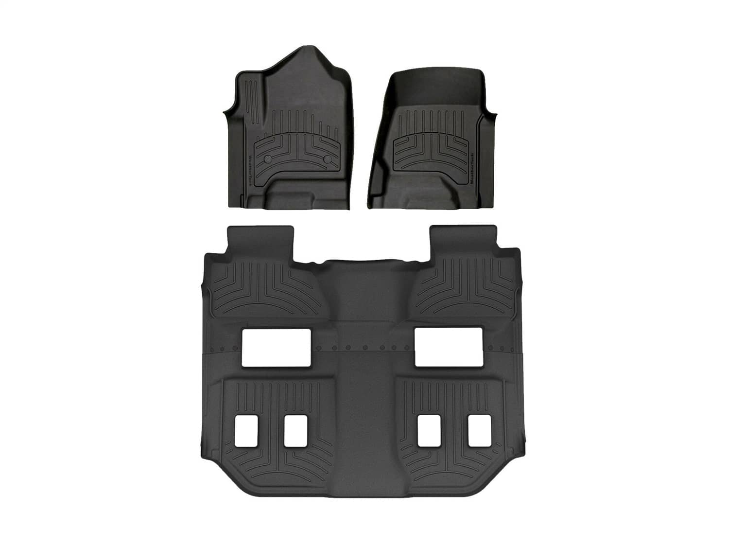 Weathertech - 44607-1-3IM - Front Rear and Third Row - Floor Mat Set