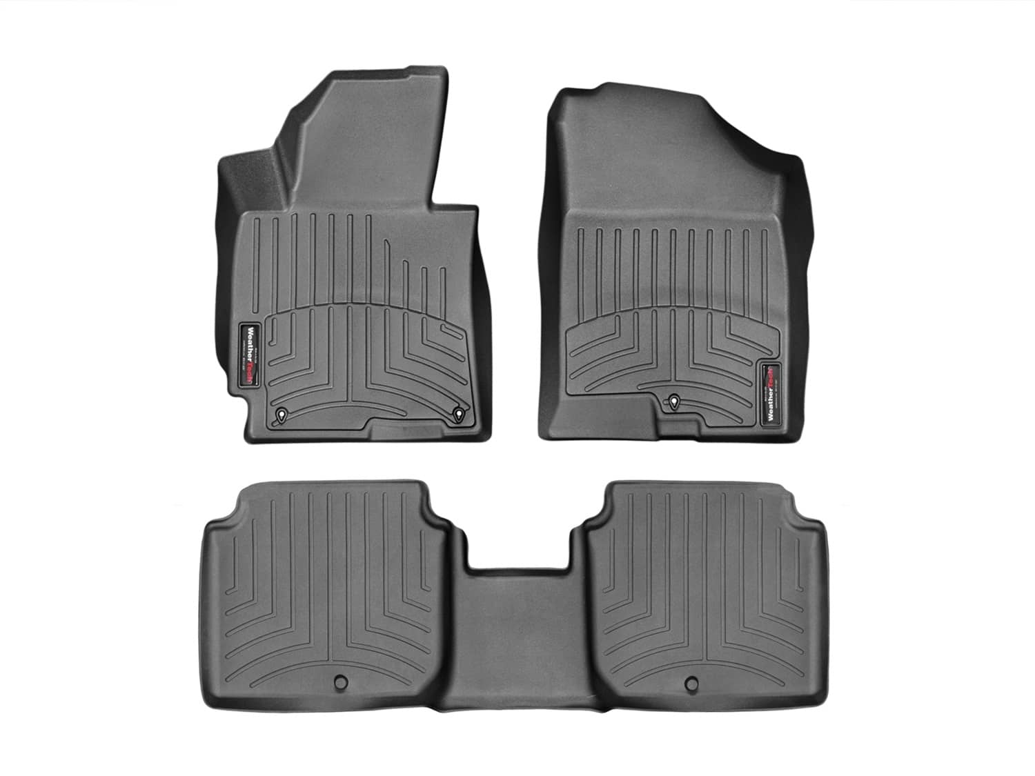 Weathertech - 446861-443253 - Front and Rear - Floor Mat Set