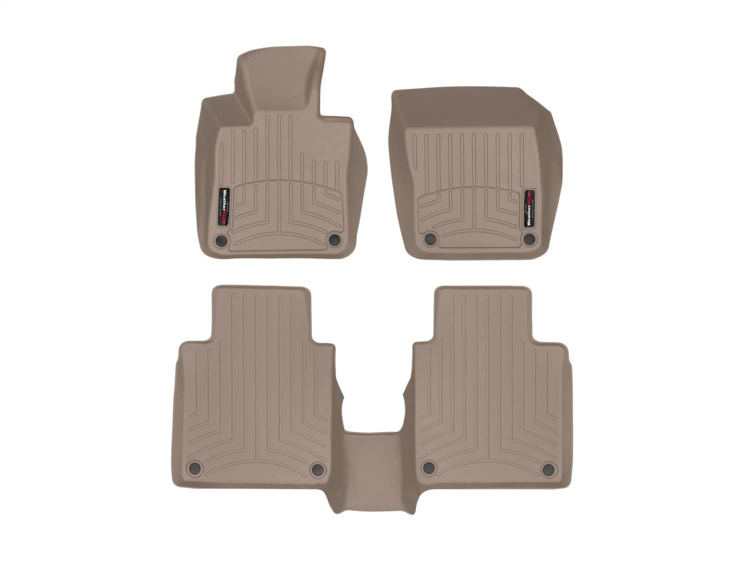 Weathertech - 451018-1-3 - Front and Rear - Floor Mat Set